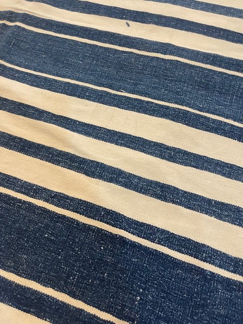 Antique Indian 19th C Finer Weave Dhurrie