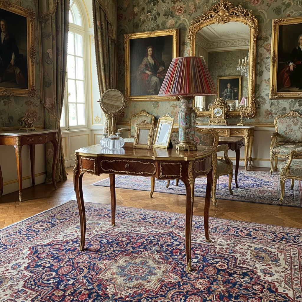 French Napoleon III Dressing Table