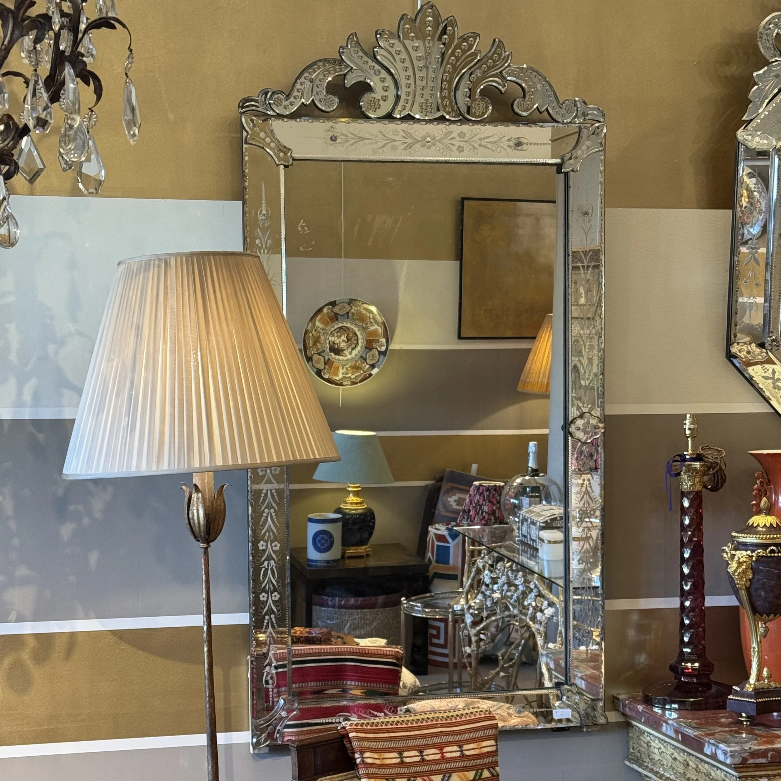 Rectangular Venetian Mirror