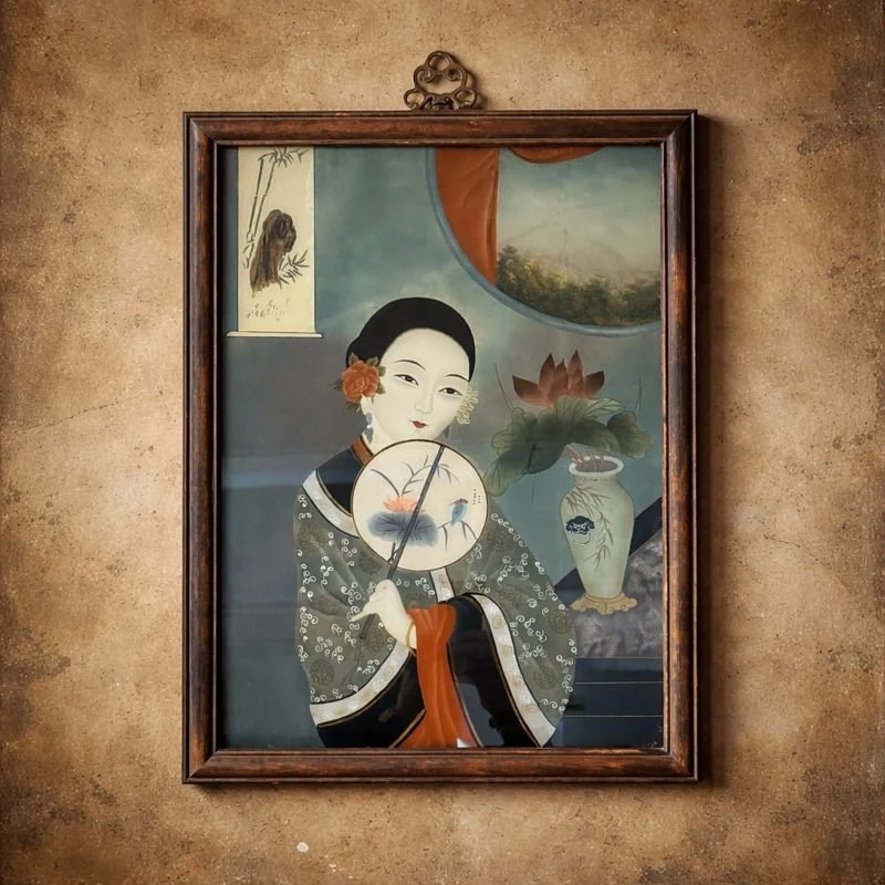 Chinese Reverse Glass Painting