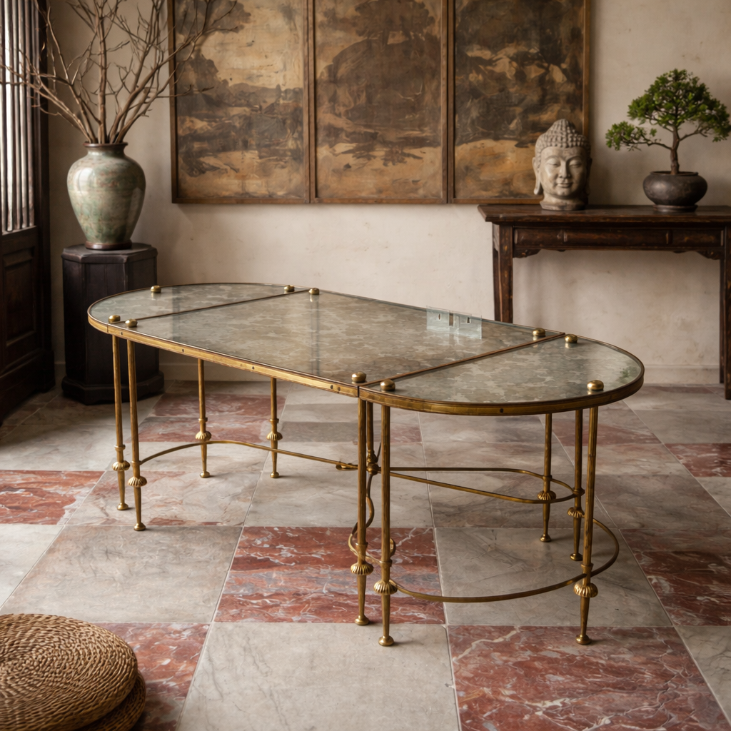 Antique Mirror Coffee Table