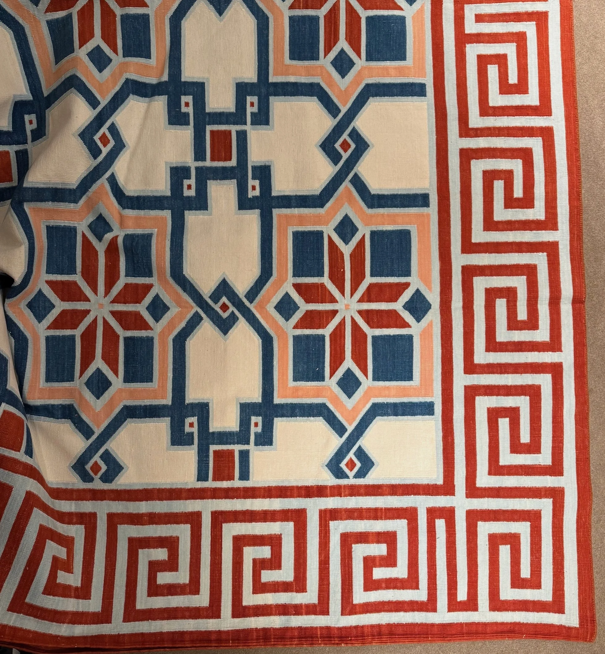 Contemporary India Medallion Dhurrie