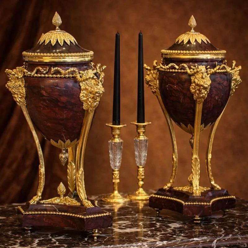 Pair of Louis Philipe Urns