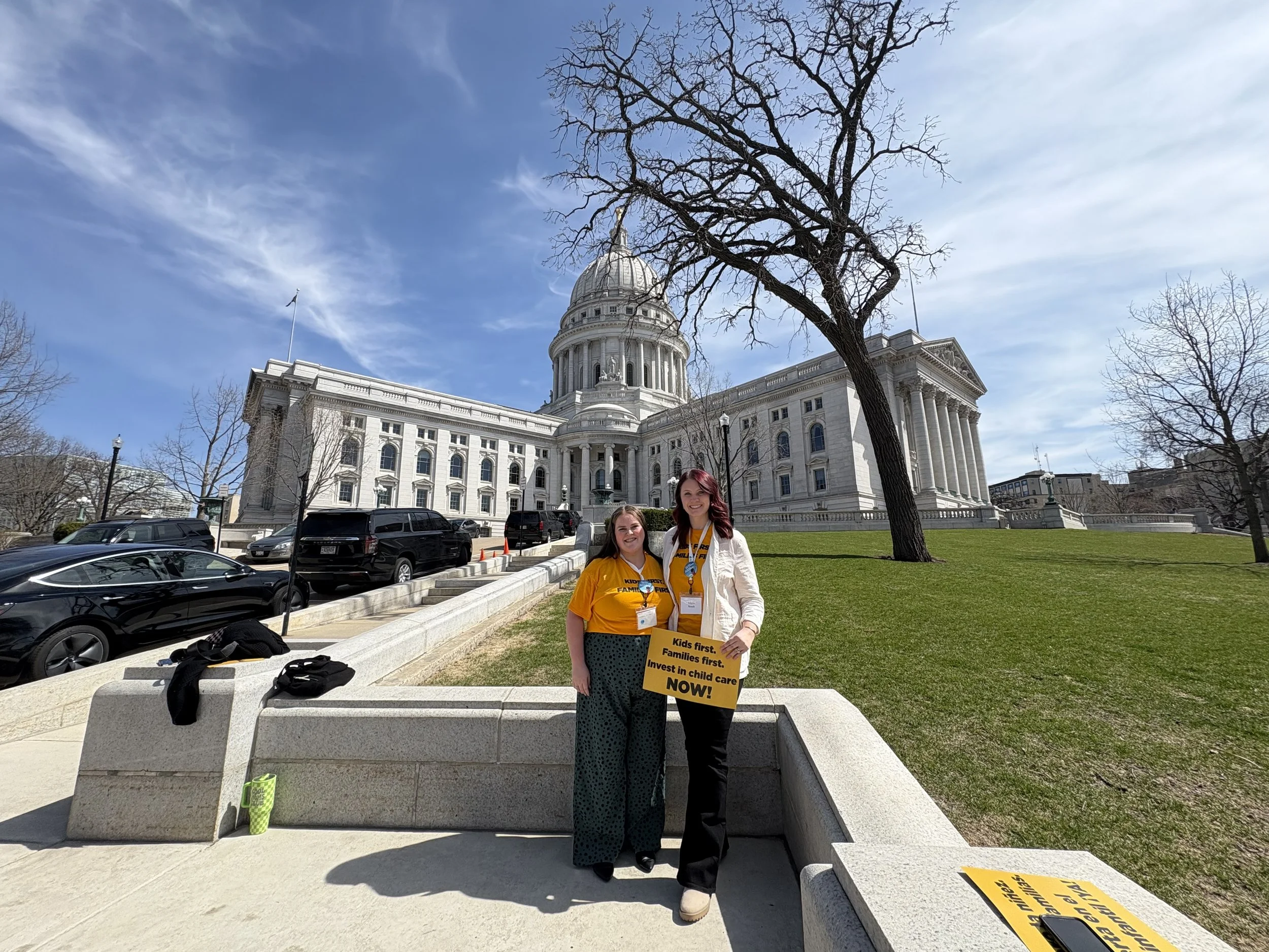 Childcare advocacy at the capital 2025
