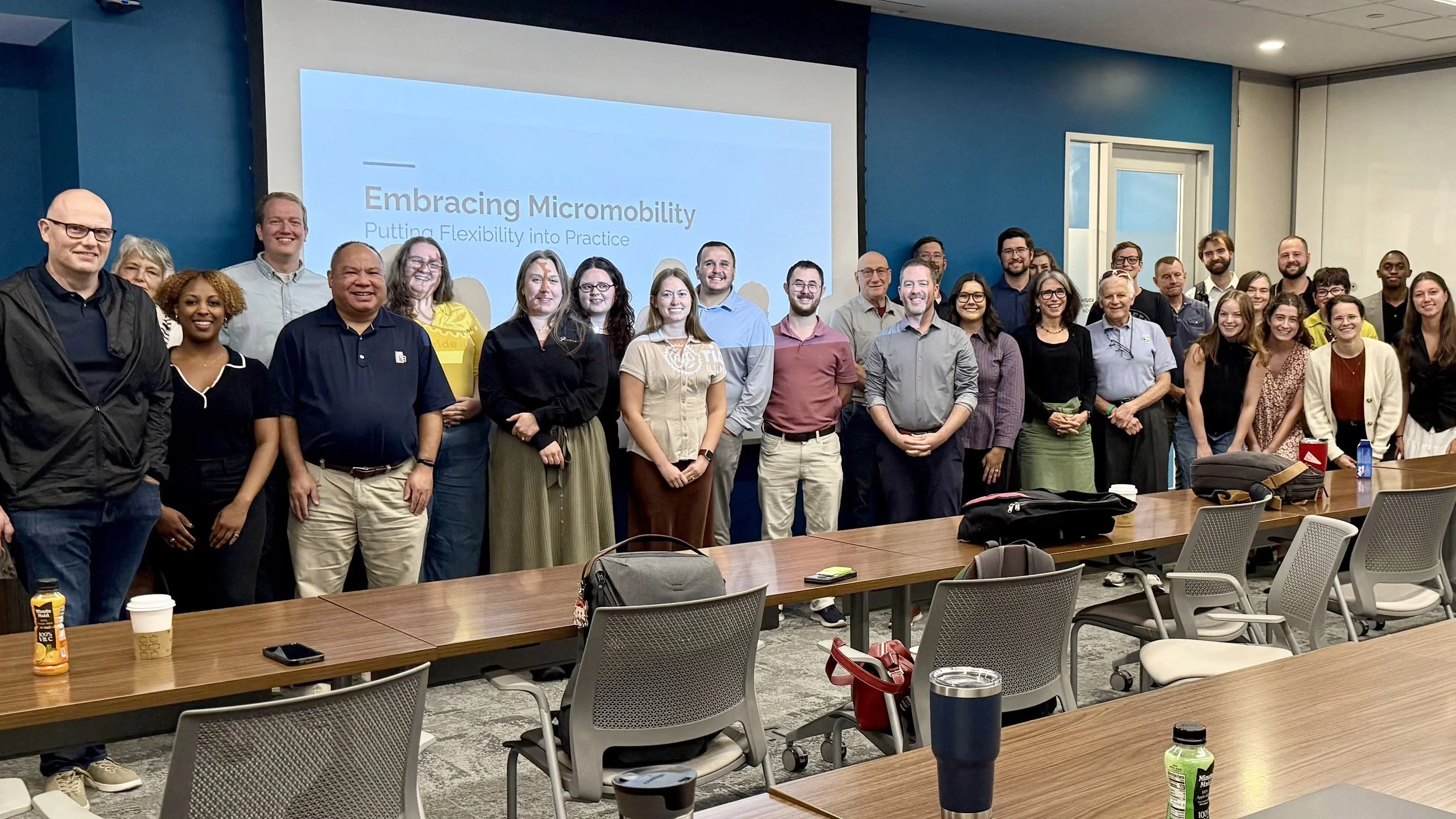  Group photo at the end of an informative workshop 