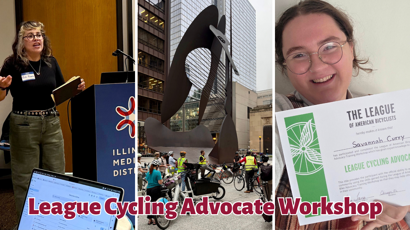 League Cycling Advocate (LCA) Workshop