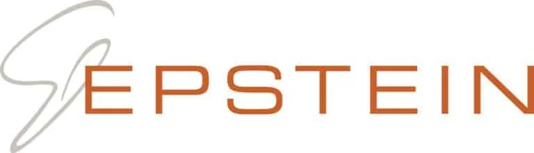 The logo features a stylized signature followed by the word "EPSTEIN" in uppercase letters.