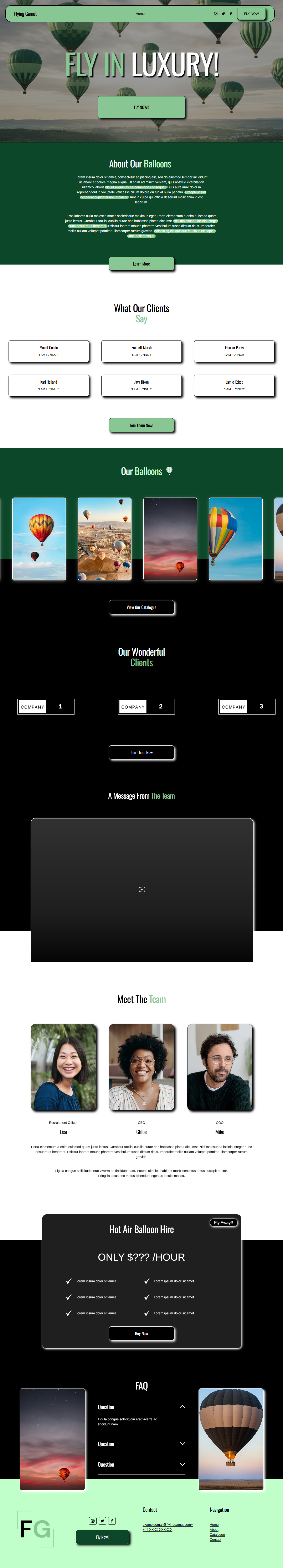 Flying Gamut Home Page
