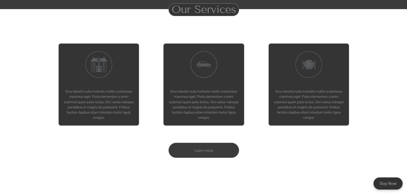 Our Services Section