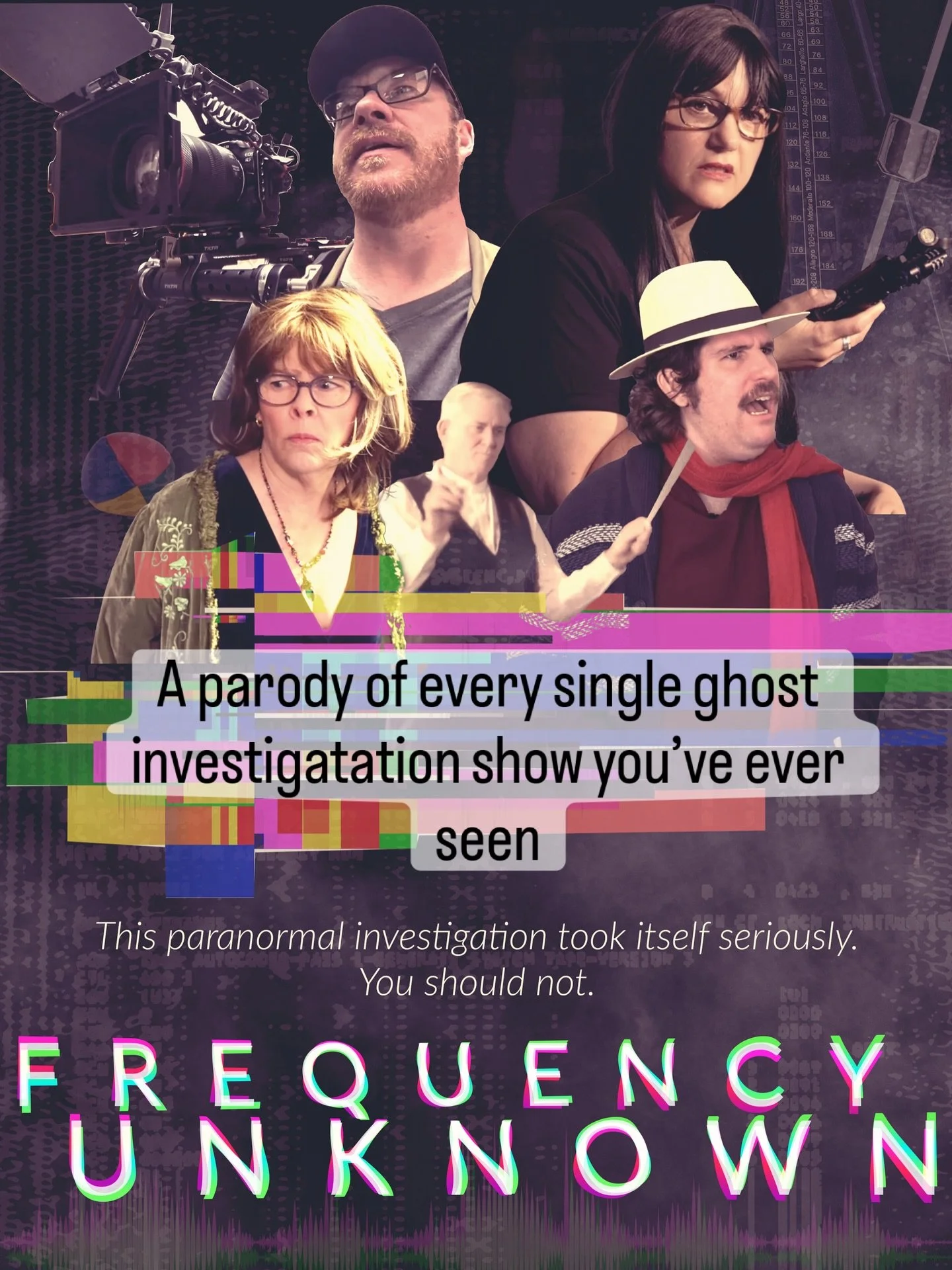 We swear we make things other than paranormal parodies, but the genre provides a lot of material!. Check out Frequency Unknown, a parody of every ghost investigation show you&rsquo;ve ever seen. Now streaming on YouTube. Link in bio. 

#paranormalinv
