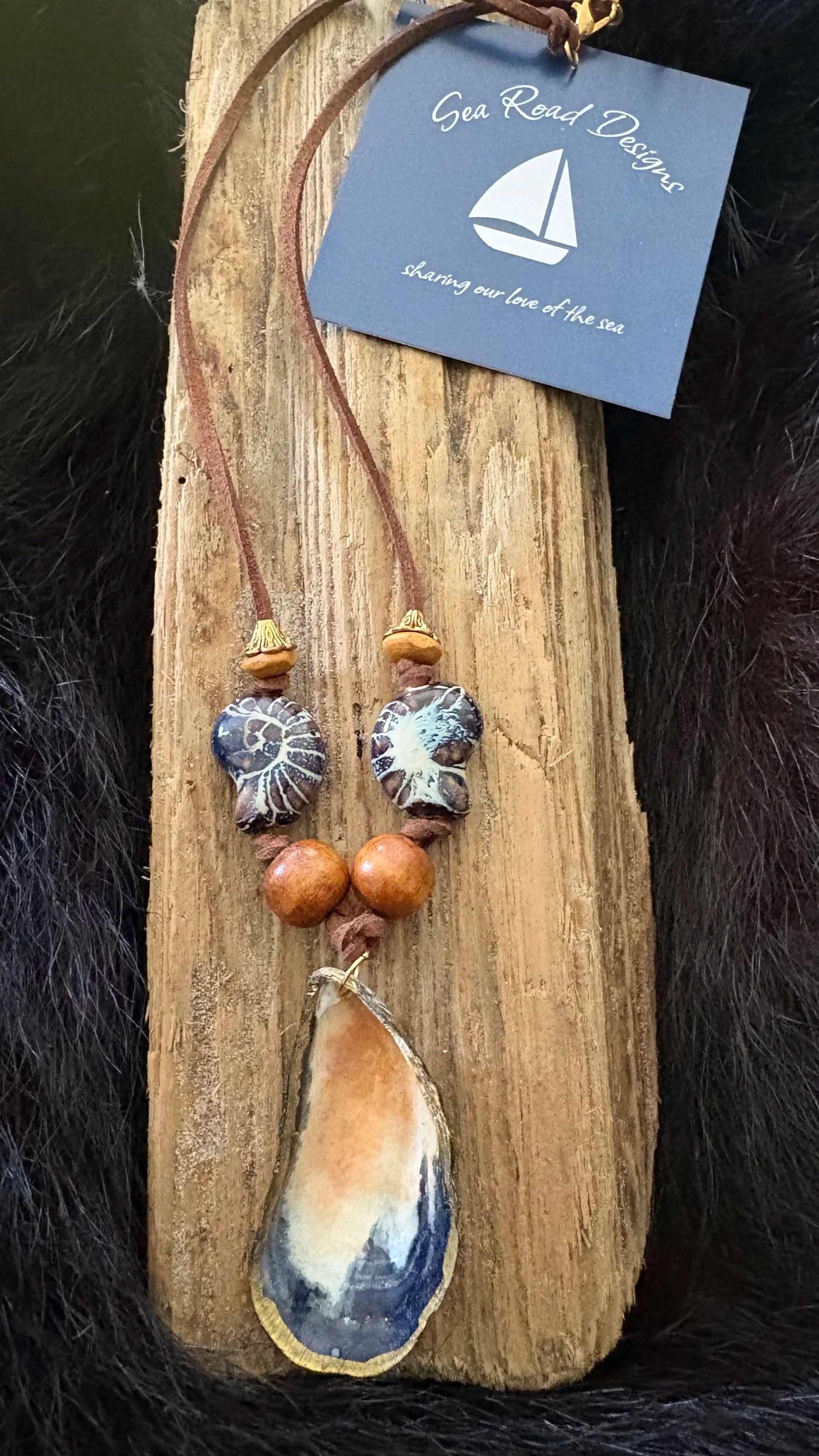 Seacoast Mussel Shell Necklace