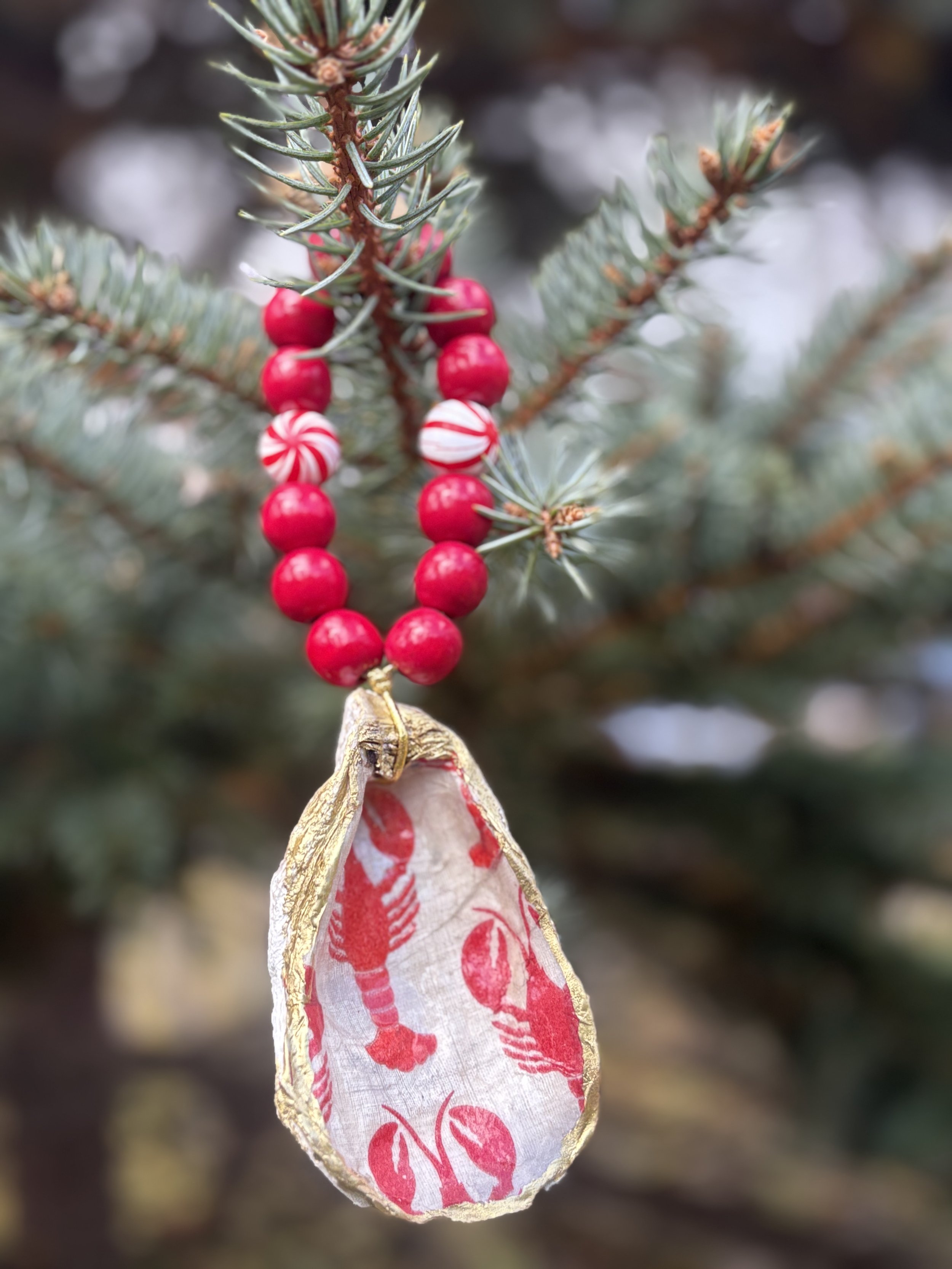 Maine Lobster Coastal Charm