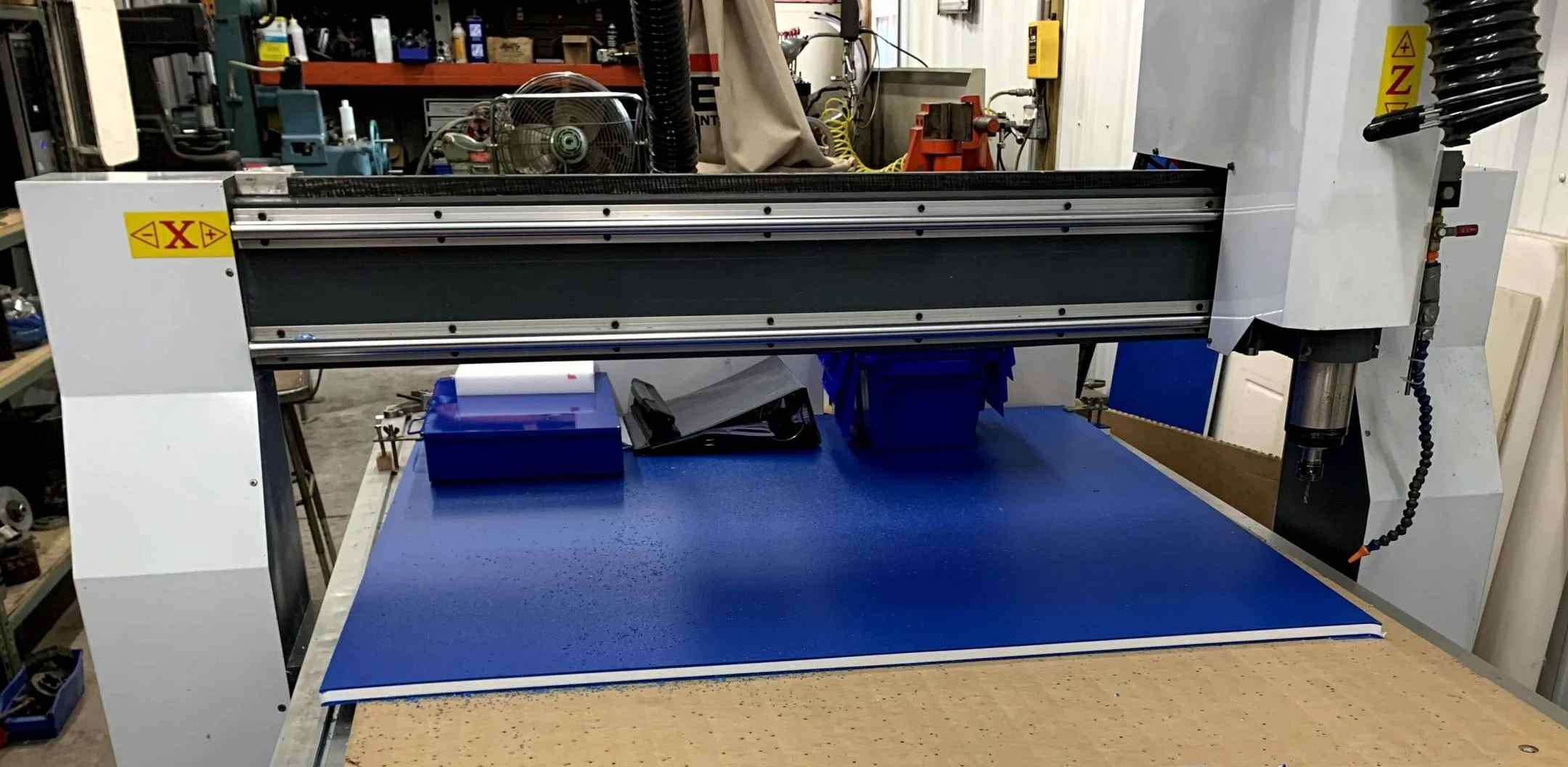 4ft. x 8ft. x 6in. CNC Router