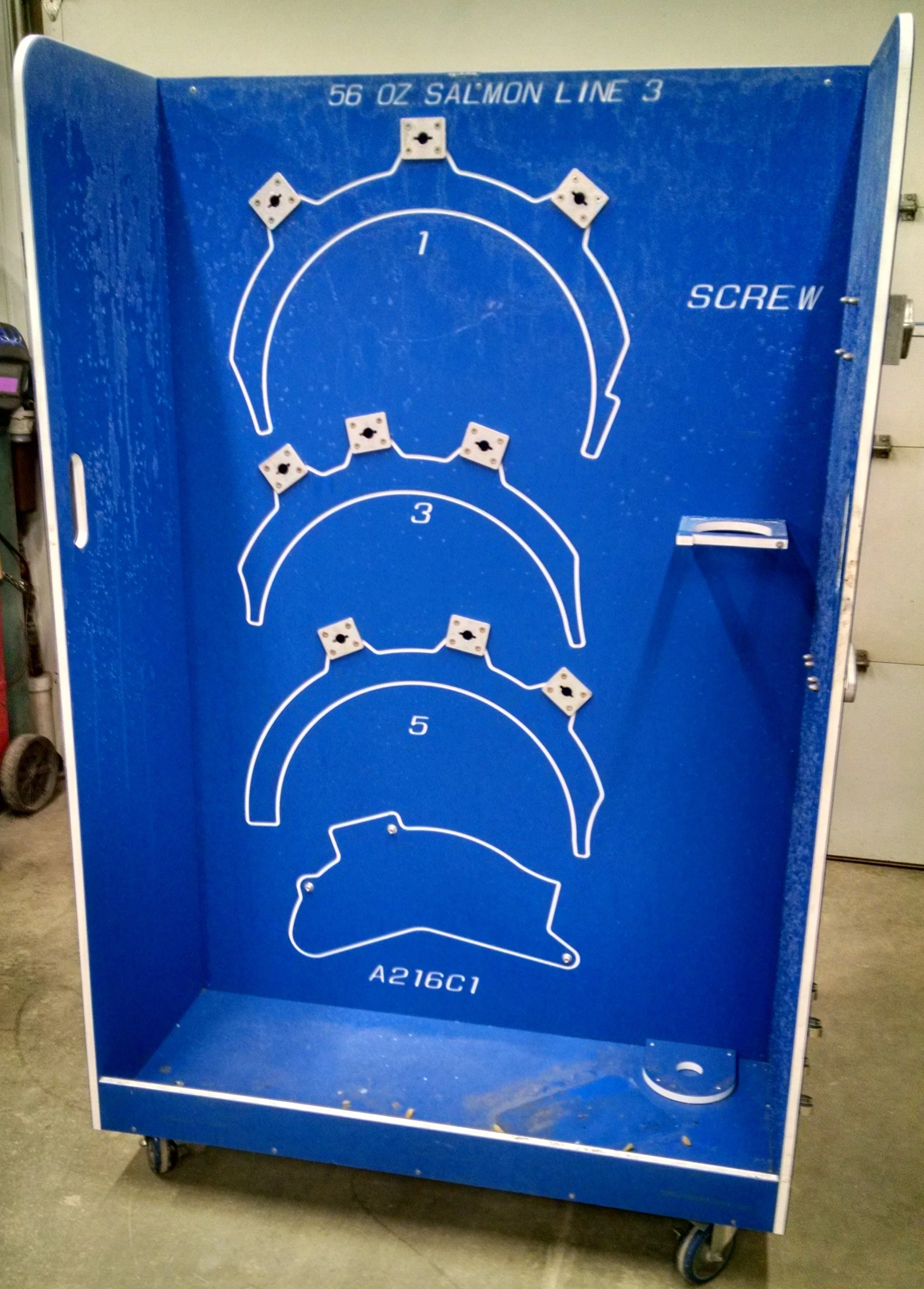 Parts Changeover Cart Rework