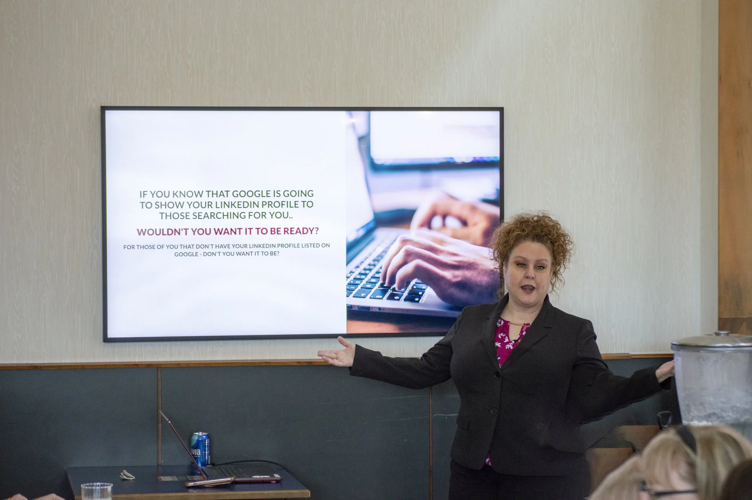 Photos &amp; Recap: Optimizing Your LinkedIn Profile with Annette Choti