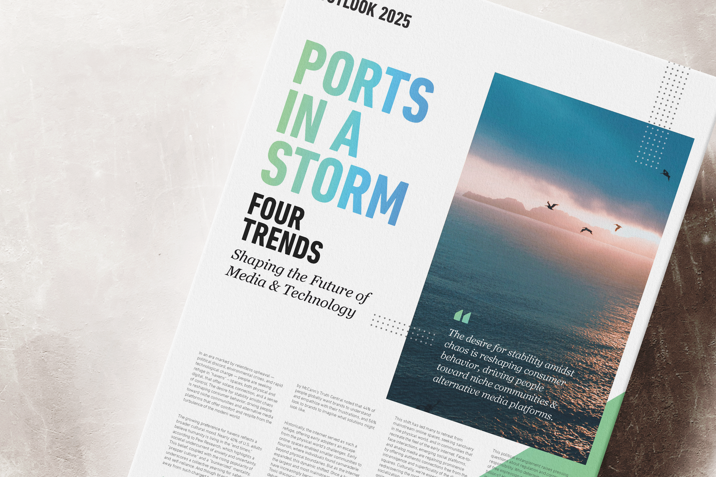 Outlook 2025: Ports in a Storm