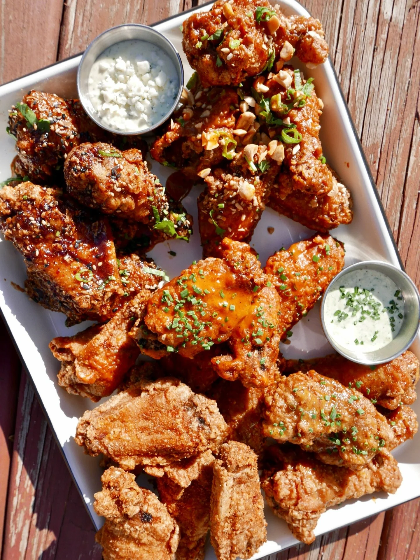 It&rsquo;s a beautiful day for some #WINGS (much like every day 😮&zwj;💨). Rock with us at @easternmarket_dc (7th &amp; C St. SE) from right not until 3PM!!! 🏎️💨🍗 #dcfood #dcfoodies