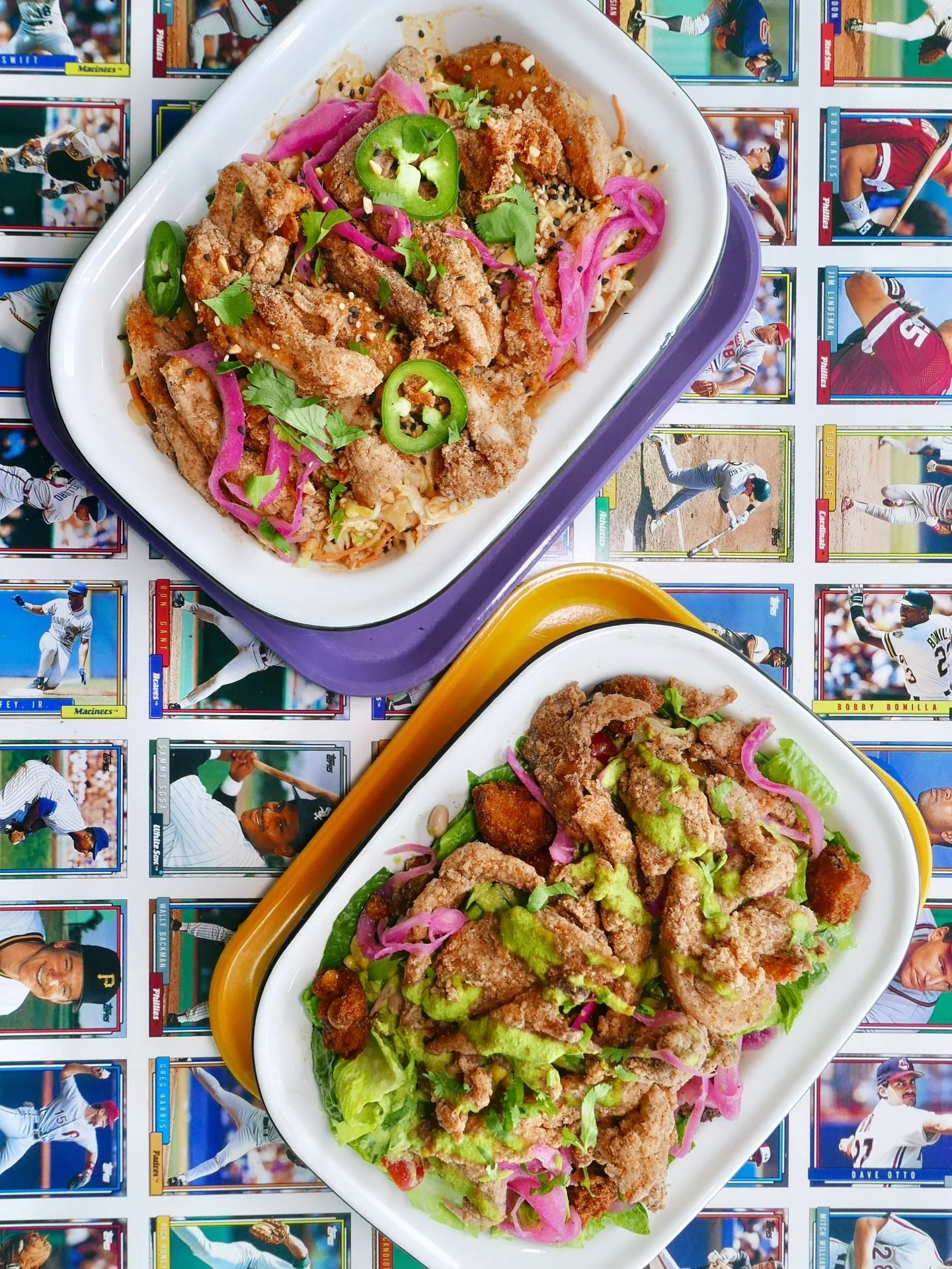 When the salad has #HUSHPUPPY #CROUTONS, it&rsquo;s always the right time to crush a salad 🐶🐶🐶 🏎️💨 #nutrients #leafygreens #puppiesofinstagram