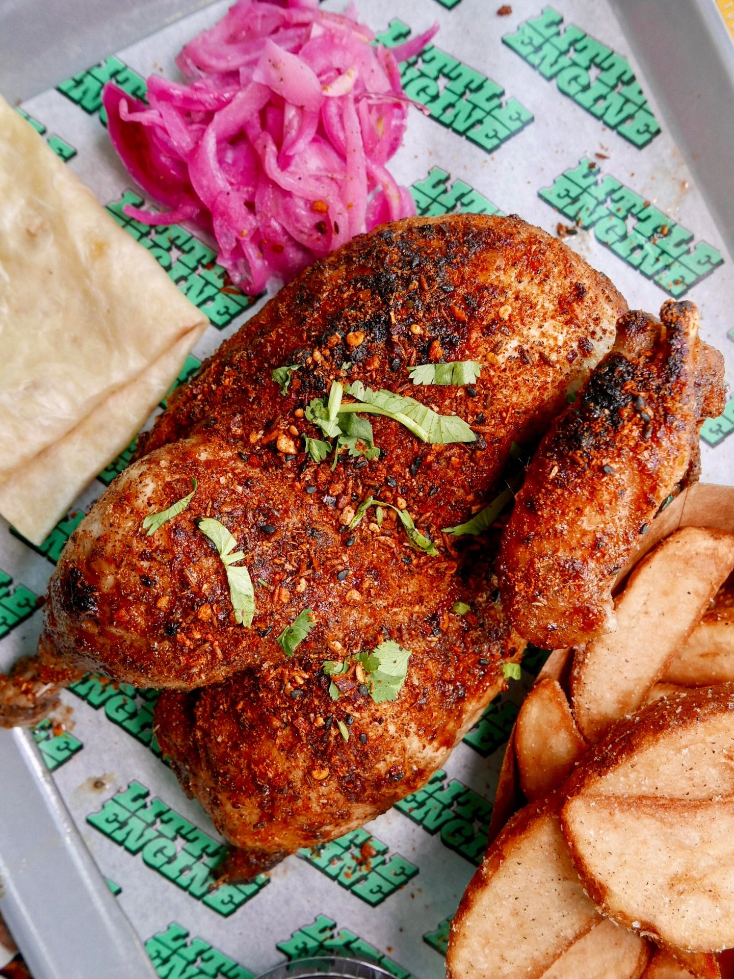 No dinner plans? Dinner plans you kinda want to cancel? We&rsquo;ve got you covered. Dine in or get it delivered - link in biooooo 🌶️🌶️🌶️🏎️💨 #salsamacha #littleengine #dcfoodporn #dcornothing