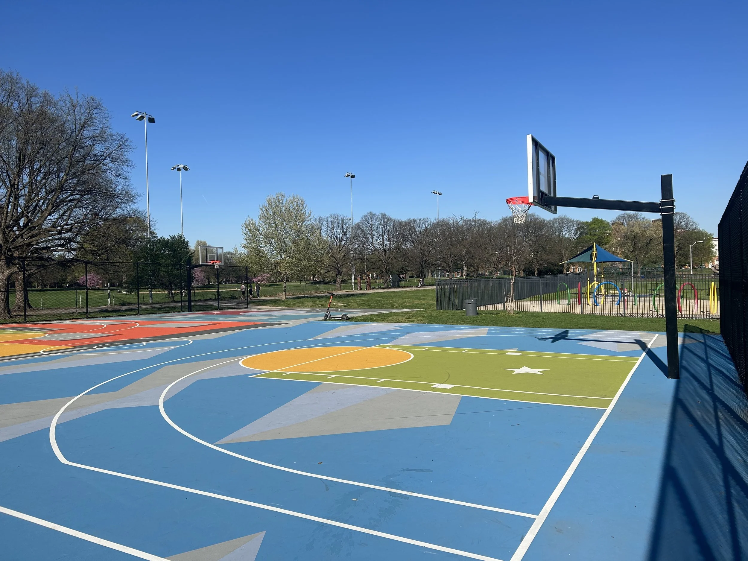 Patterson Park Basketball Courts