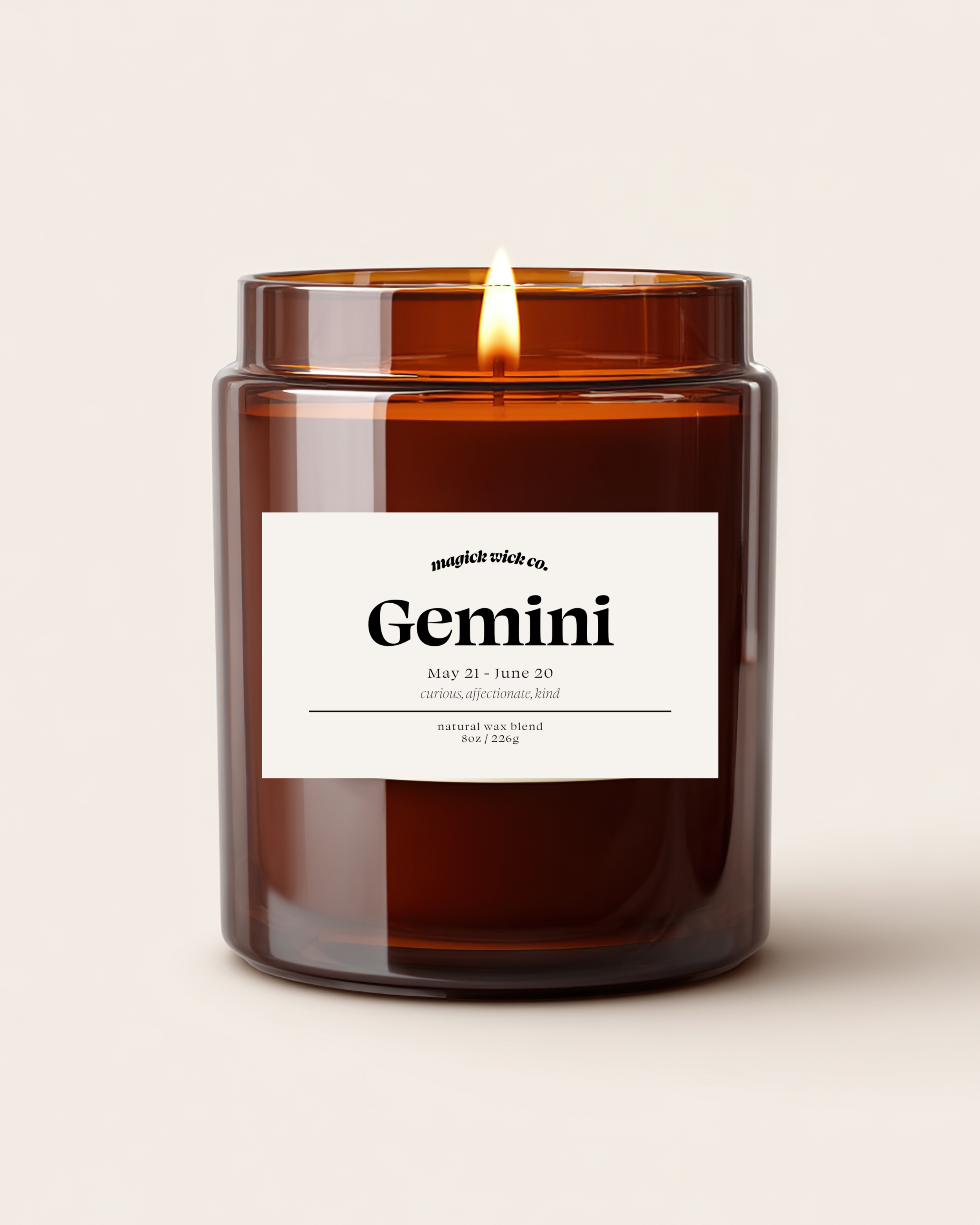 Gemini Candle