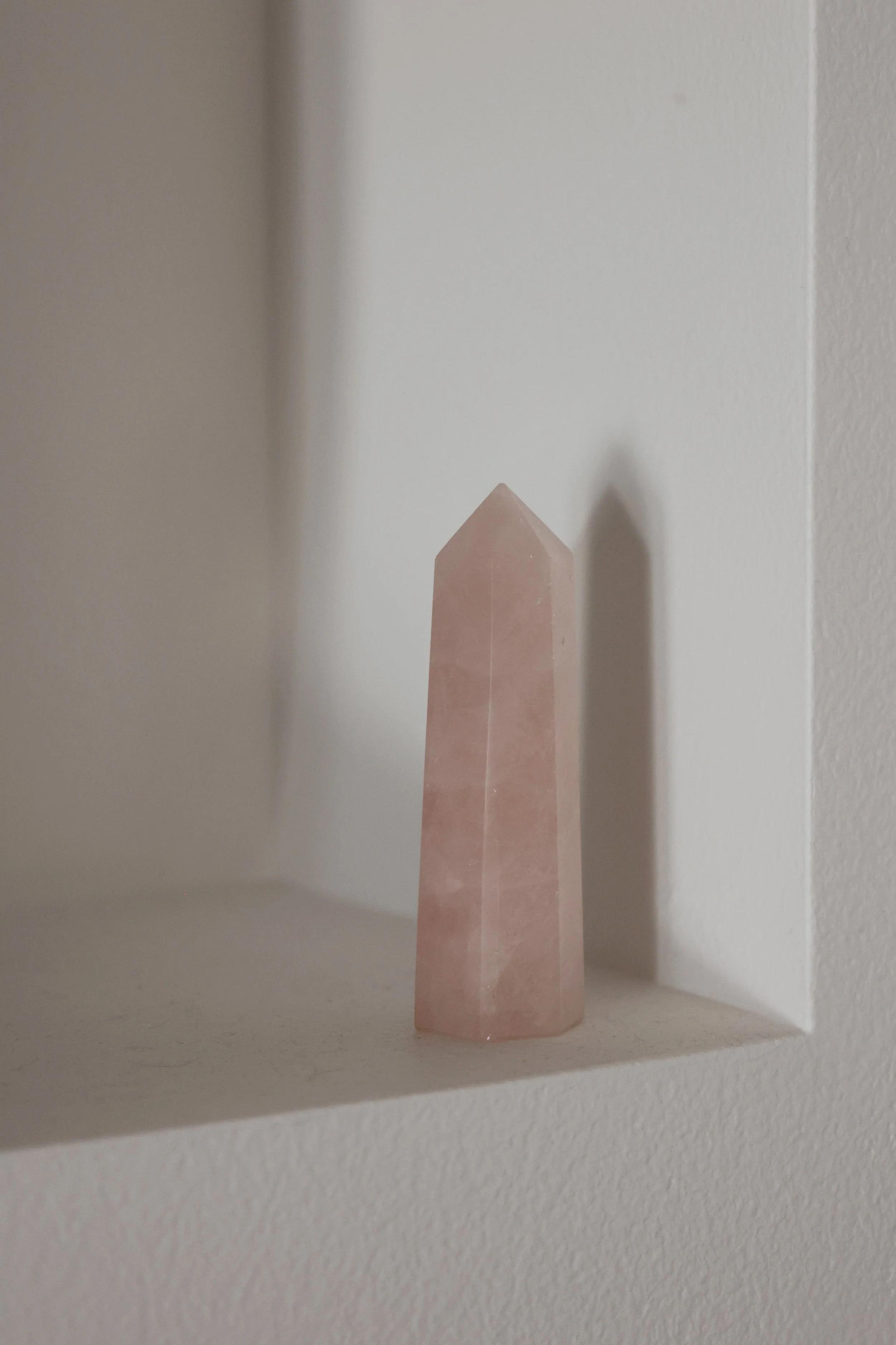 Rose Quartz Obelisk