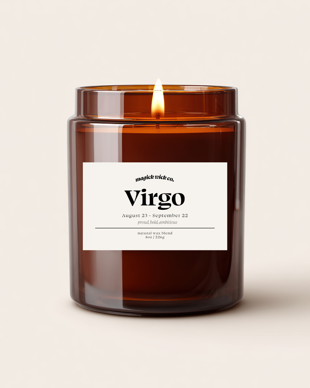 Virgo Candle