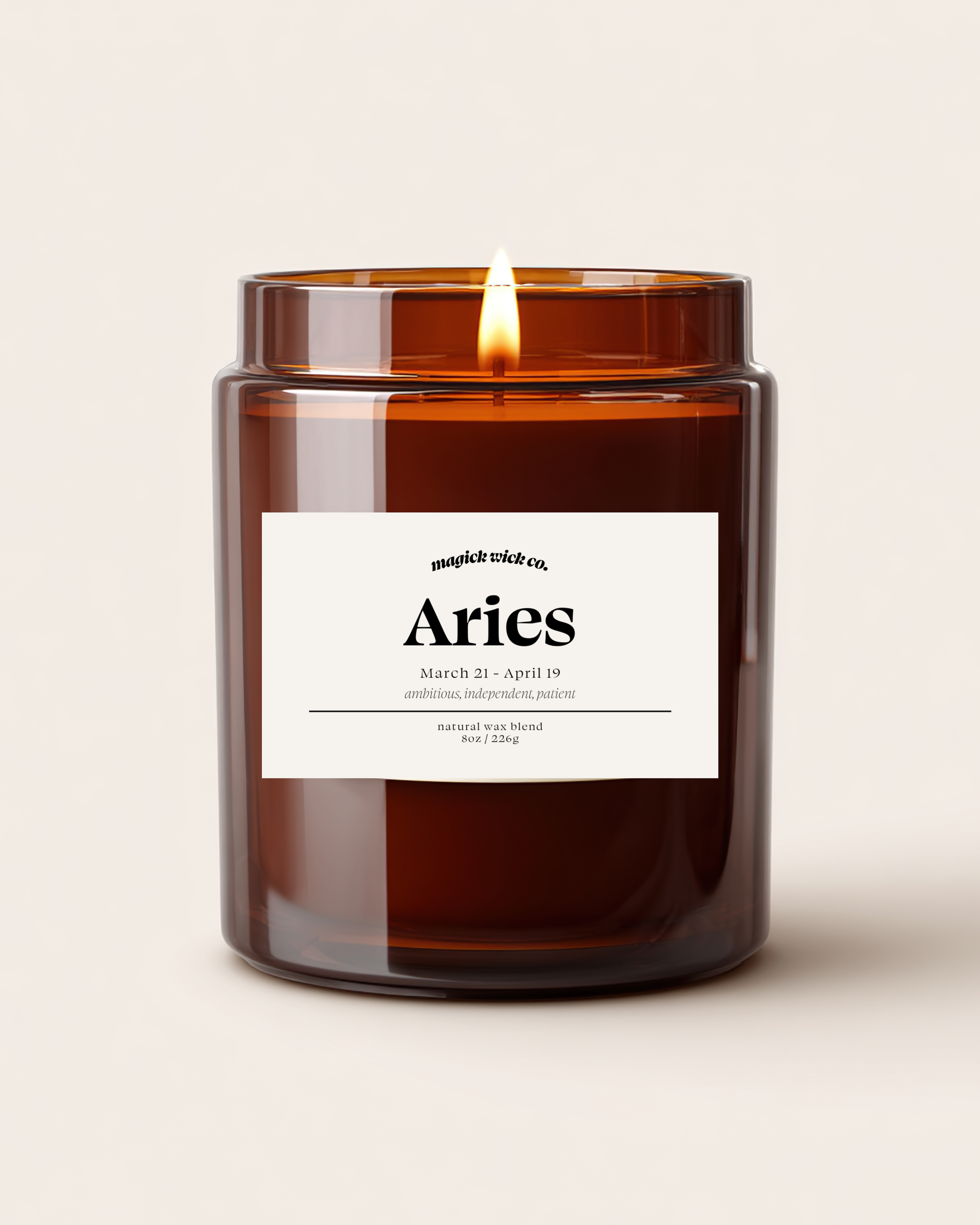 Aries Candle