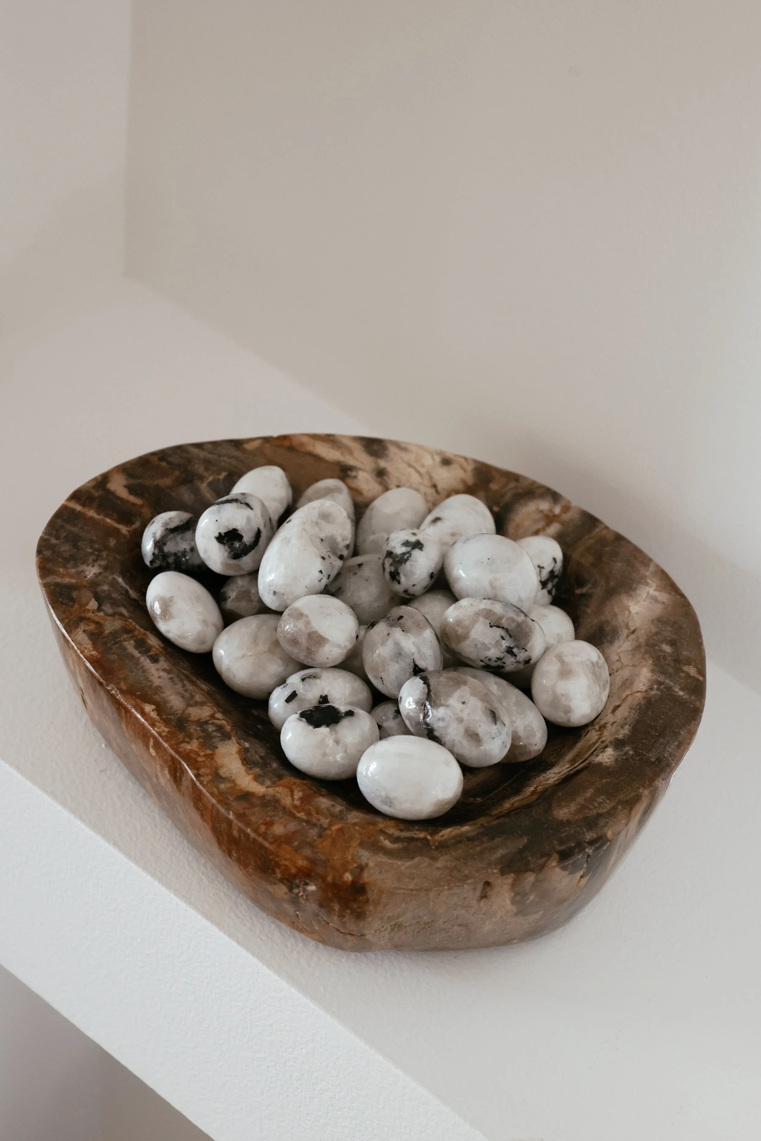 Rainbow Moonstone Tumble Stone