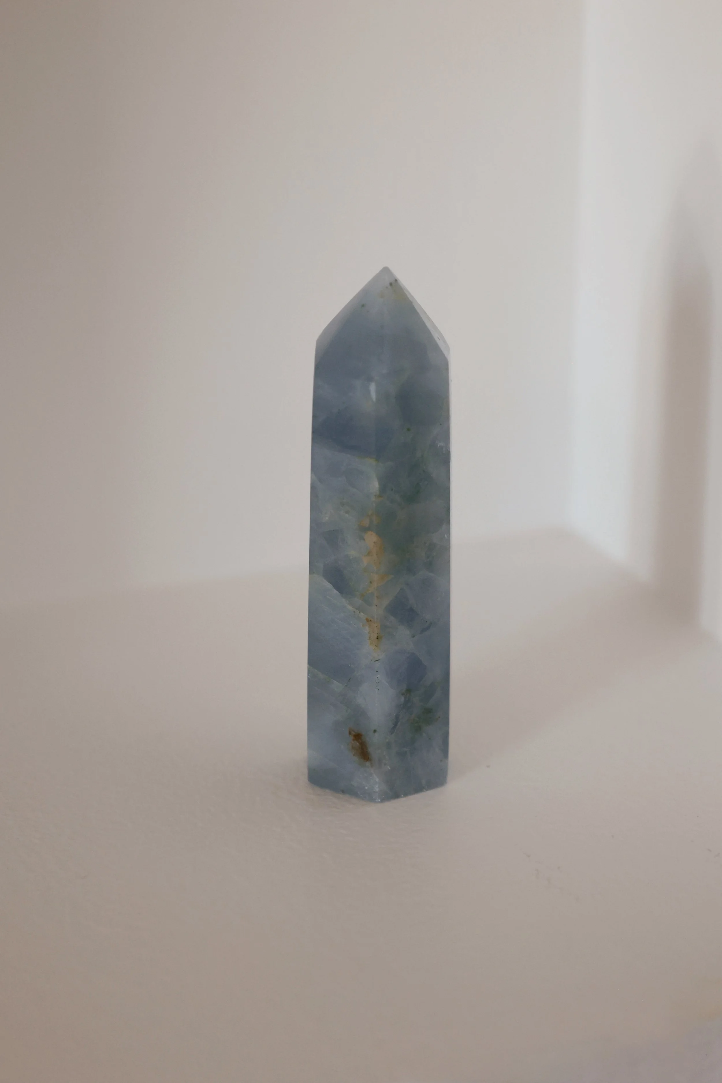 Blue Calcite Obelisk