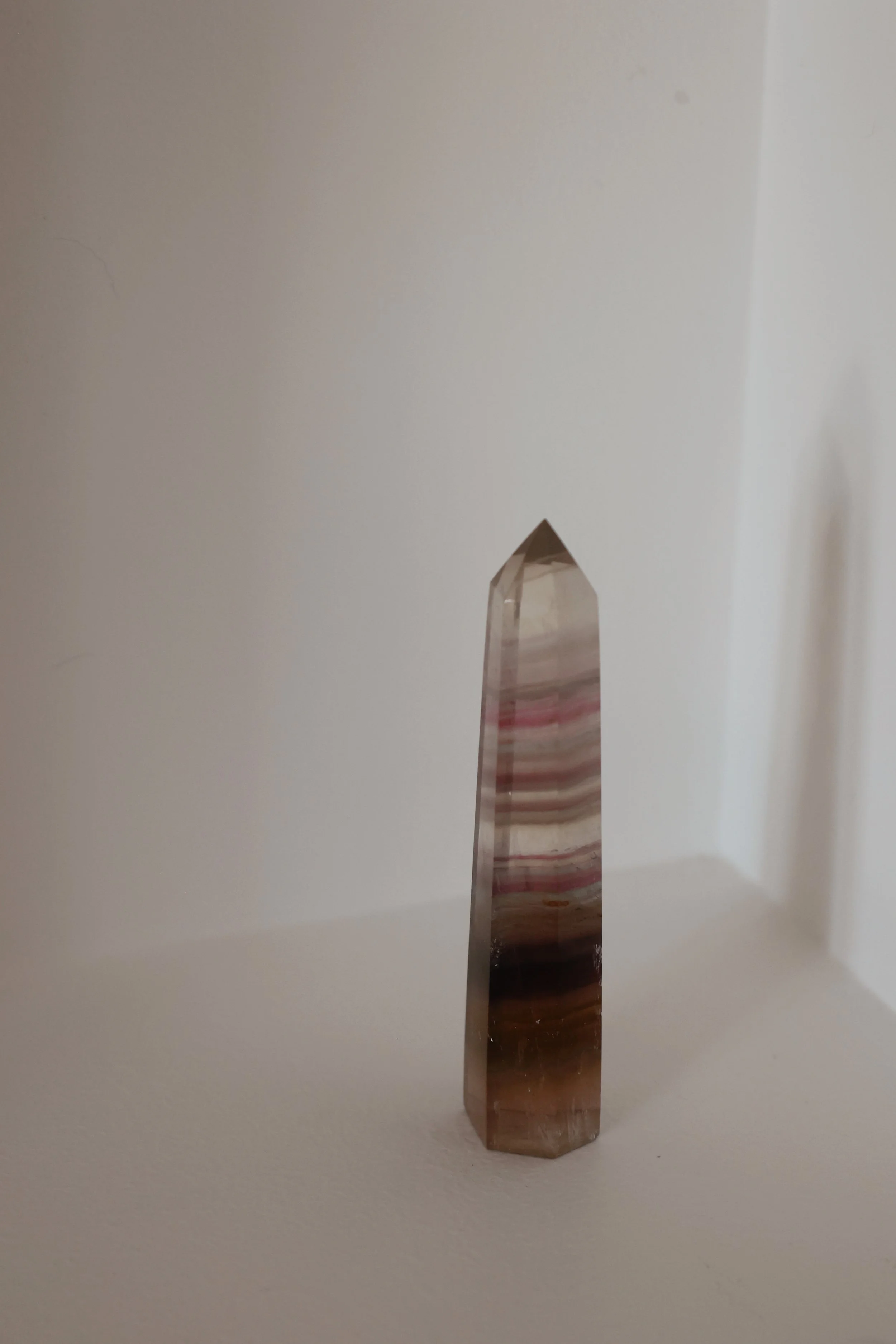 Rainbow Fluorite Obelisk