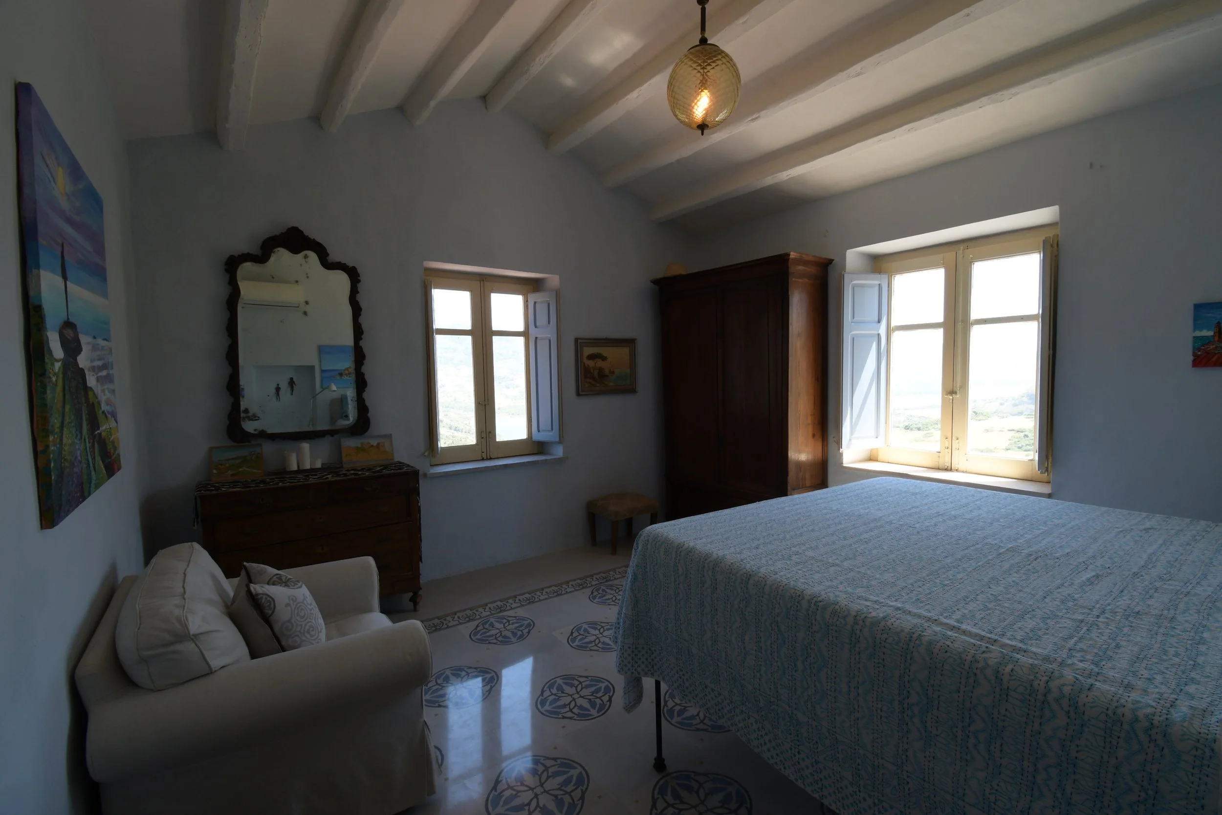 Your king size bed is the ideal place to rest