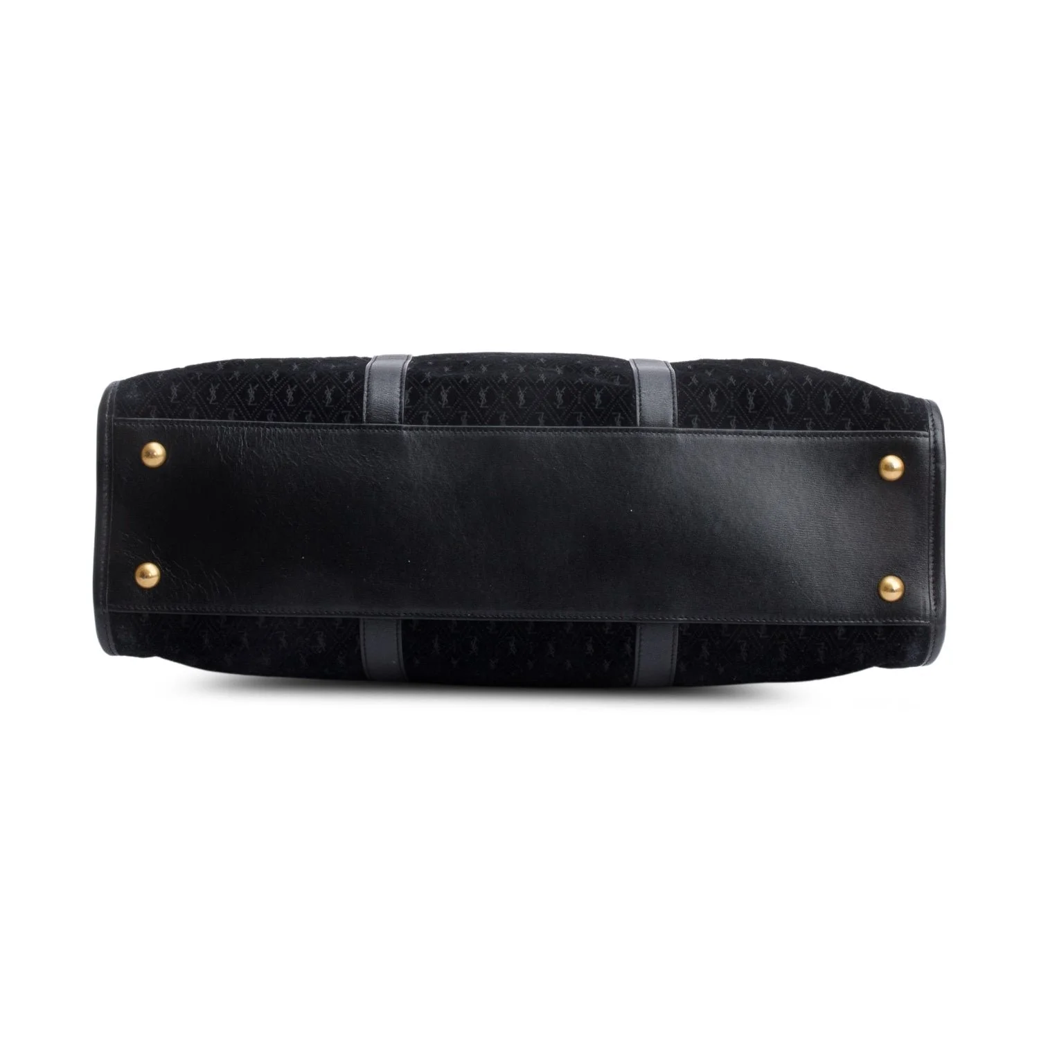 Saint-Laurent-Black-All-Over-Monogram-Suede-Le-Monogramme-72H-Duffle-w-Strap-6.jpg