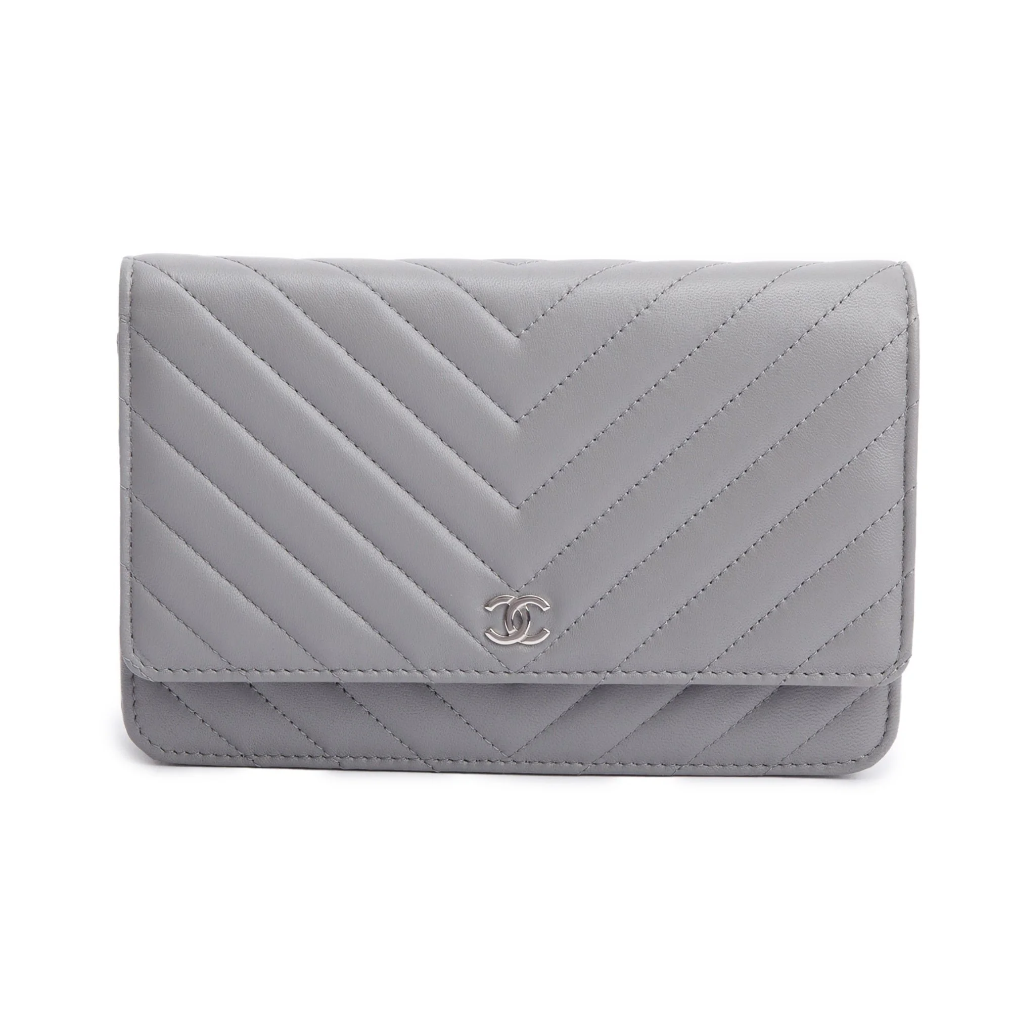 Chanel-Grey-Chevron-Caviar-Leather-Classic-Wallet-on-Chain-w-Box-4.jpg