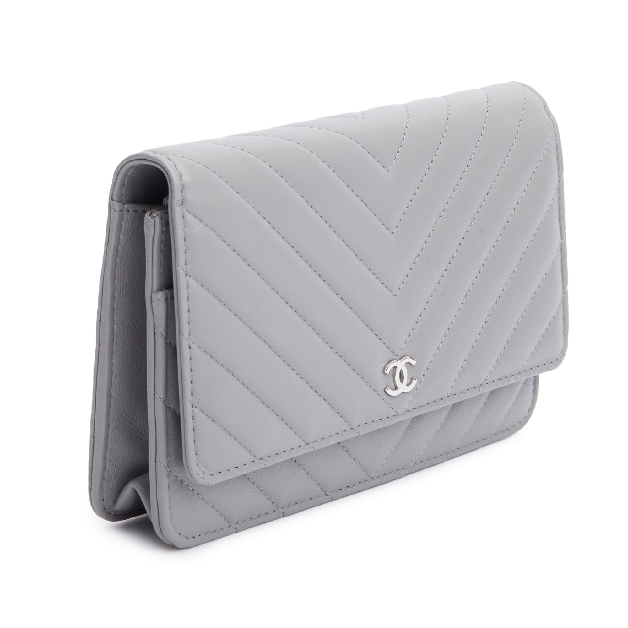 Chanel-Grey-Chevron-Caviar-Leather-Classic-Wallet-on-Chain-w-Box-5.jpg