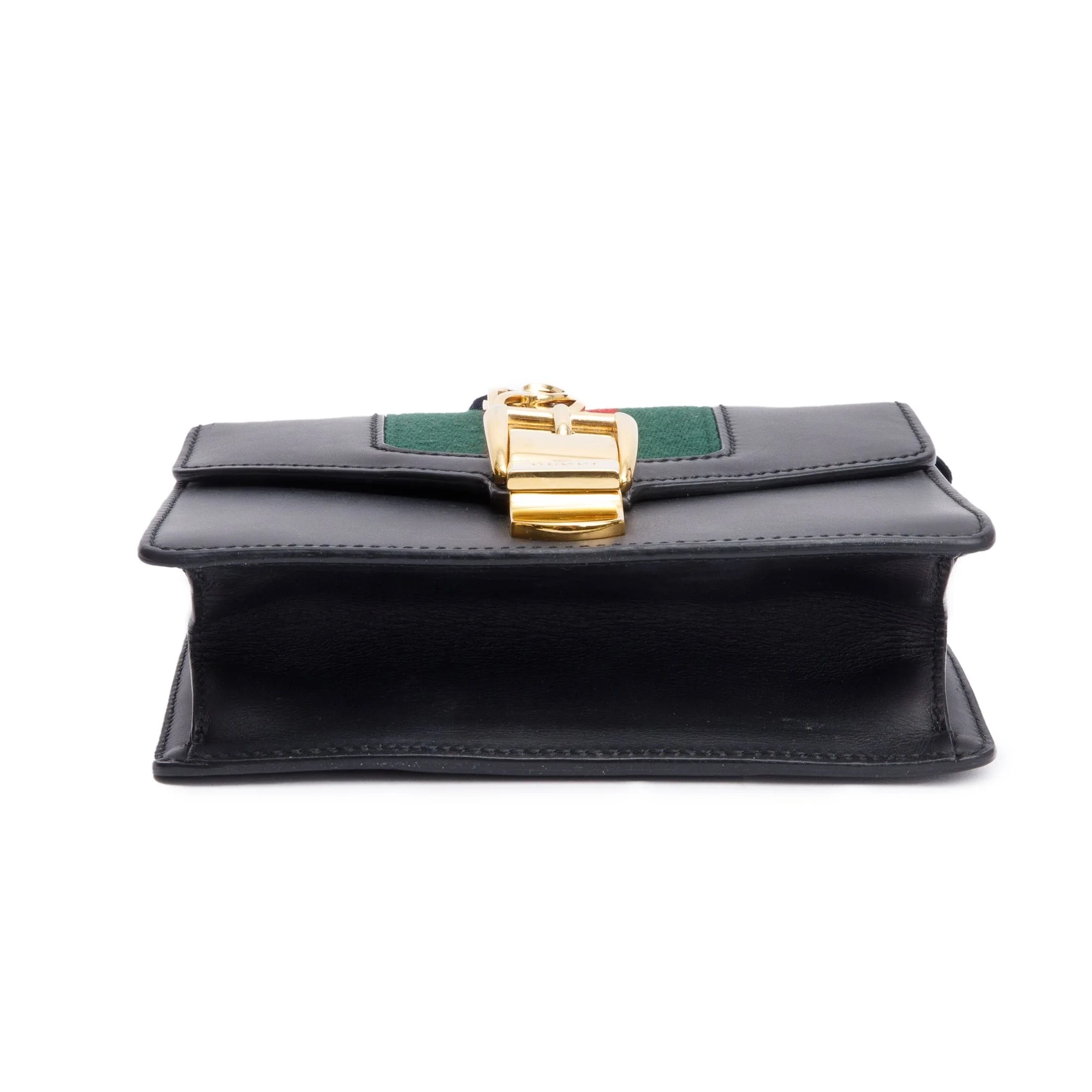 Gucci-Black-Calfskin-Leather-Web-Mini-Sylvie-Chain-Shoulder-Bag-7.jpg