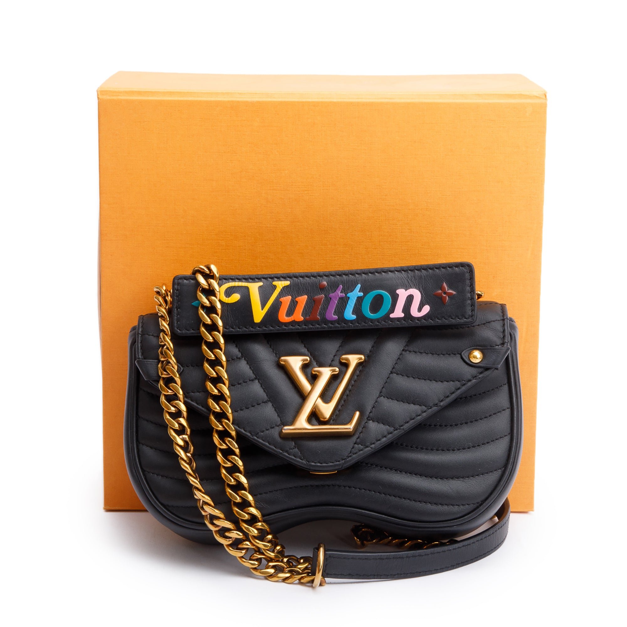 Louis-Vuitton-Black-Cowhide-Leather-New-Wave-Chain-Bag-PM-w-Box-2.jpg