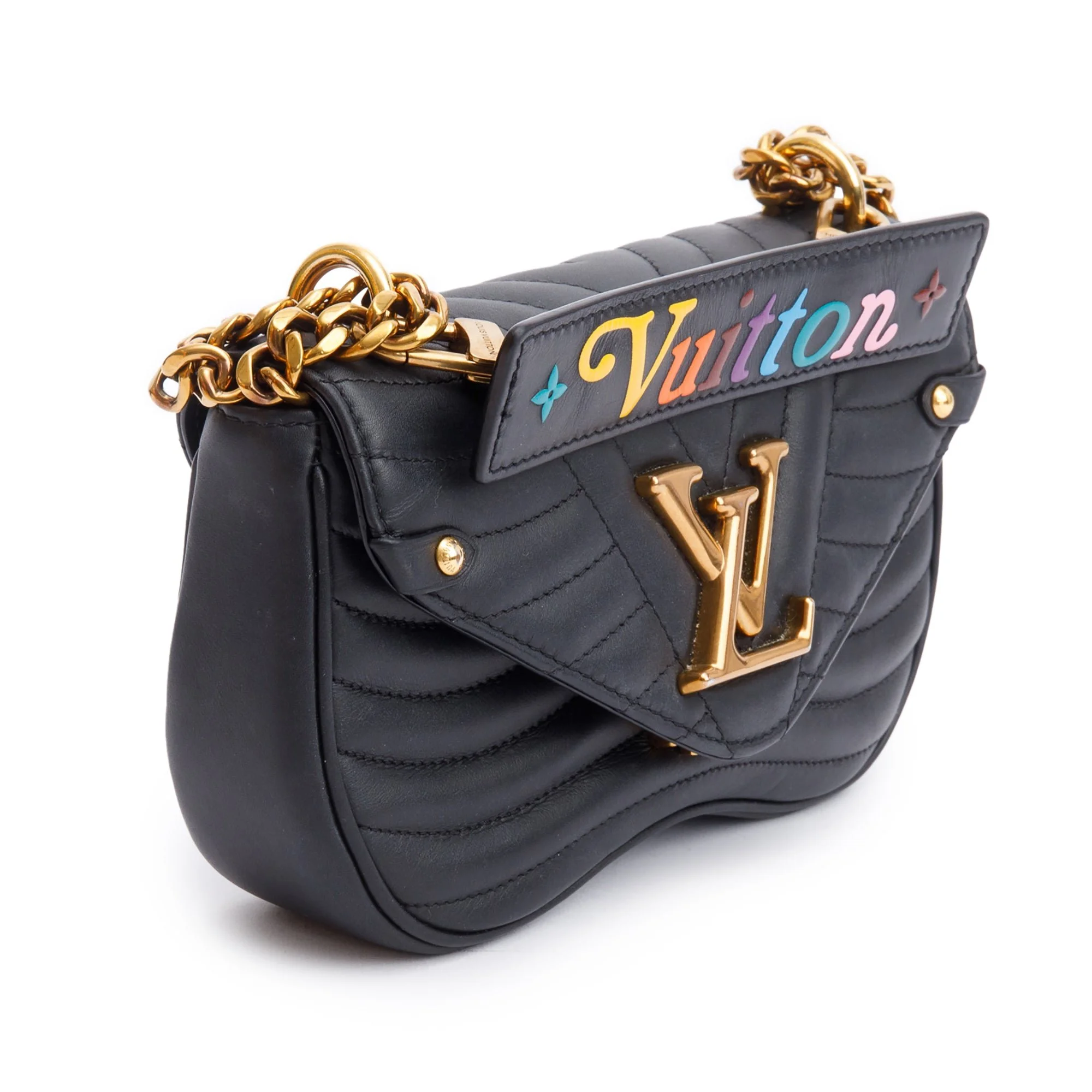 Louis-Vuitton-Black-Cowhide-Leather-New-Wave-Chain-Bag-PM-w-Box-5.jpg