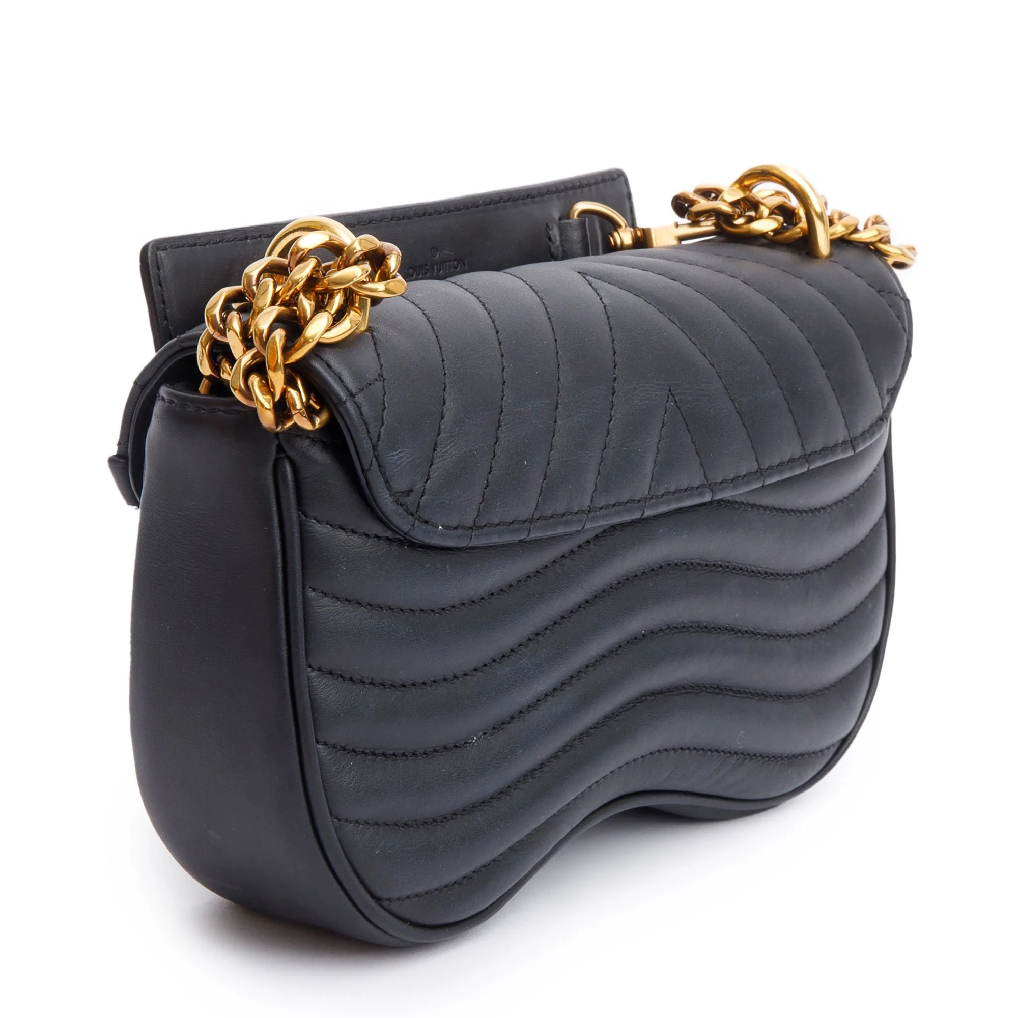 Louis-Vuitton-Black-Cowhide-Leather-New-Wave-Chain-Bag-PM-w-Box-7.jpg
