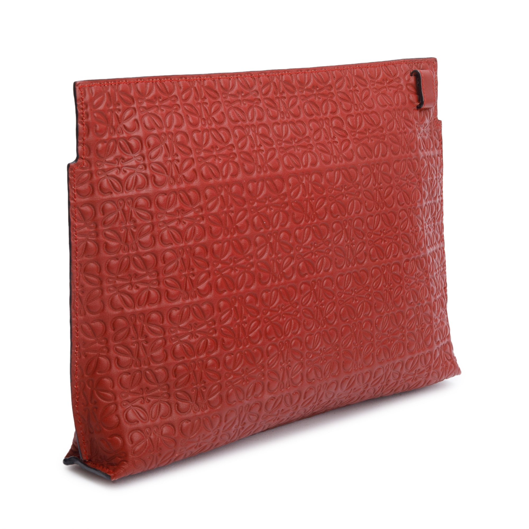 Loewe-Red-Anagram-Embossed-Leather-T-Clutch-4.jpg