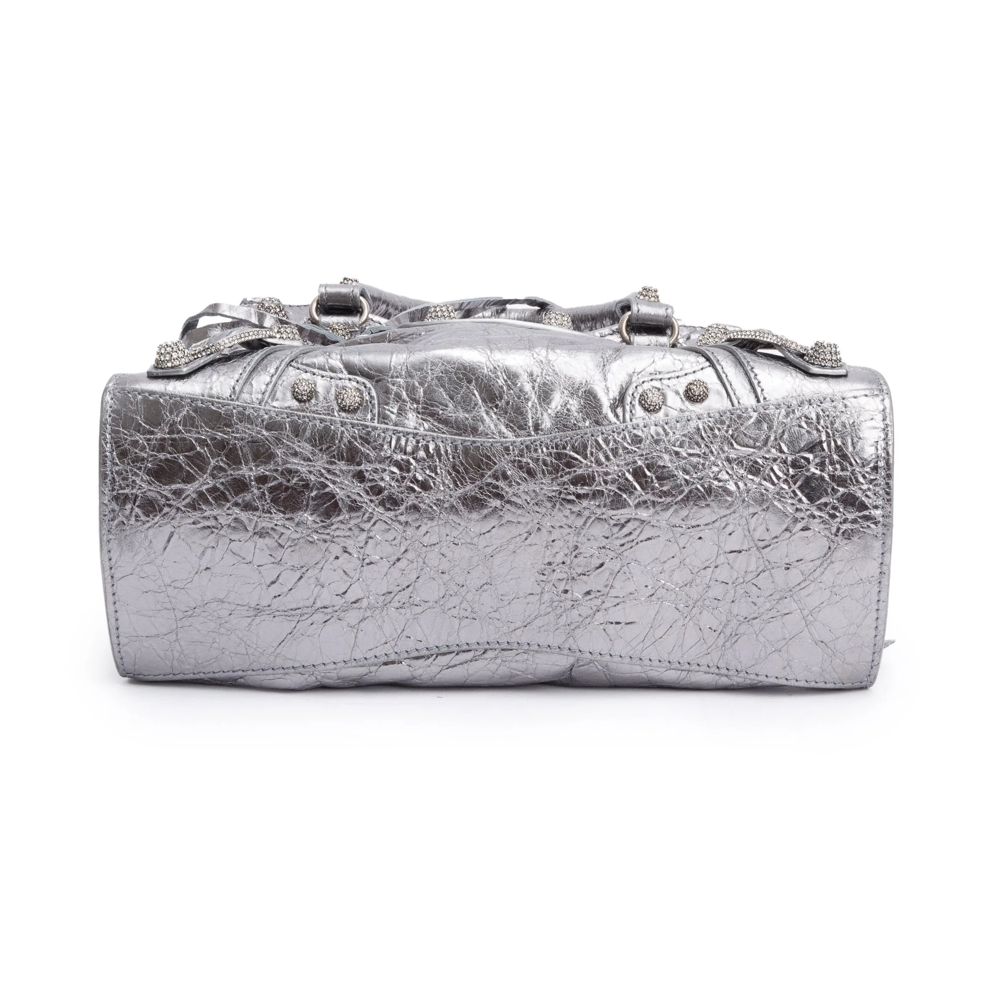 Balenciaga-Silver-Metallic-Arena-Leather-Crystal-Neo-Cagole-XS-City-Bag-w-Strap-7.jpg