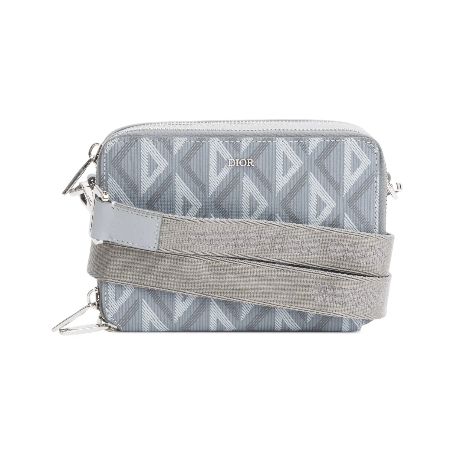 Christian-Dior-2023-Grey-CD-Diamond-Coated-Canvas-Crossbody-Pouch-w-Strap.jpg