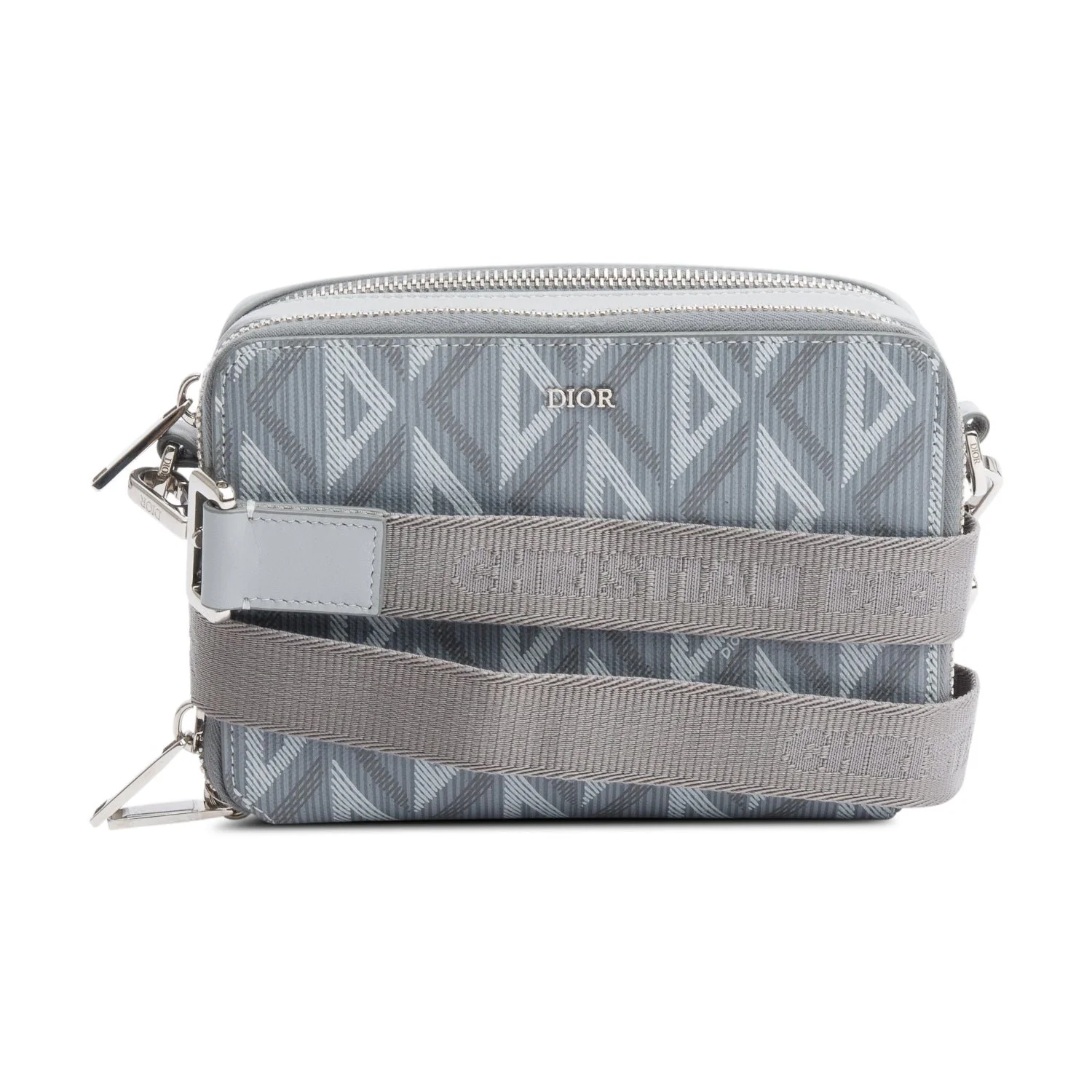 Christian-Dior-2022-Grey-CD-Diamond-Coated-Canvas-Crossbody-Pouch-w-Strap.jpg