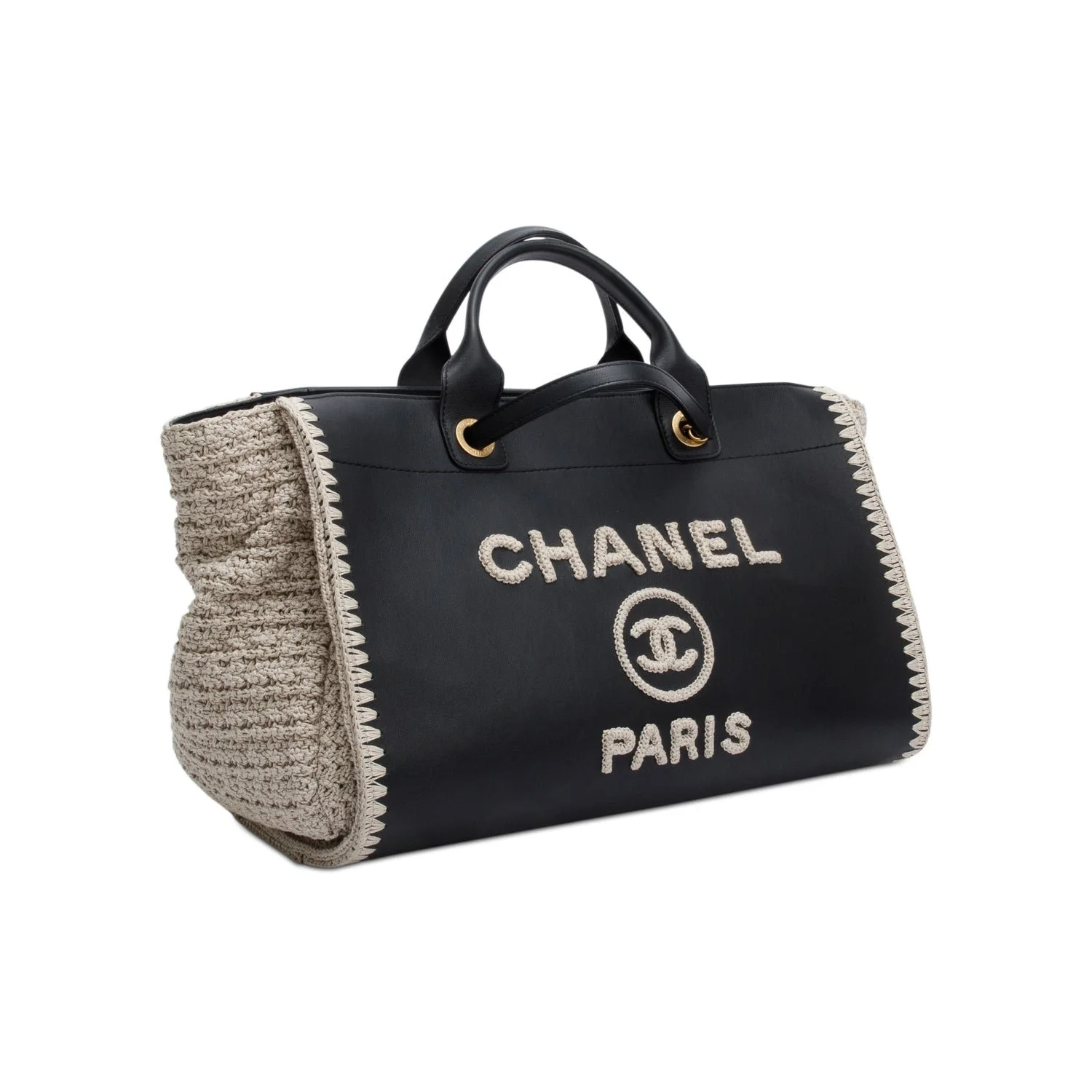 Chanel-2022-Black-Calfskin-Leather-Grey-Knit-Medium-Deauville-Tote-w-Box-Receipt-5.jpg