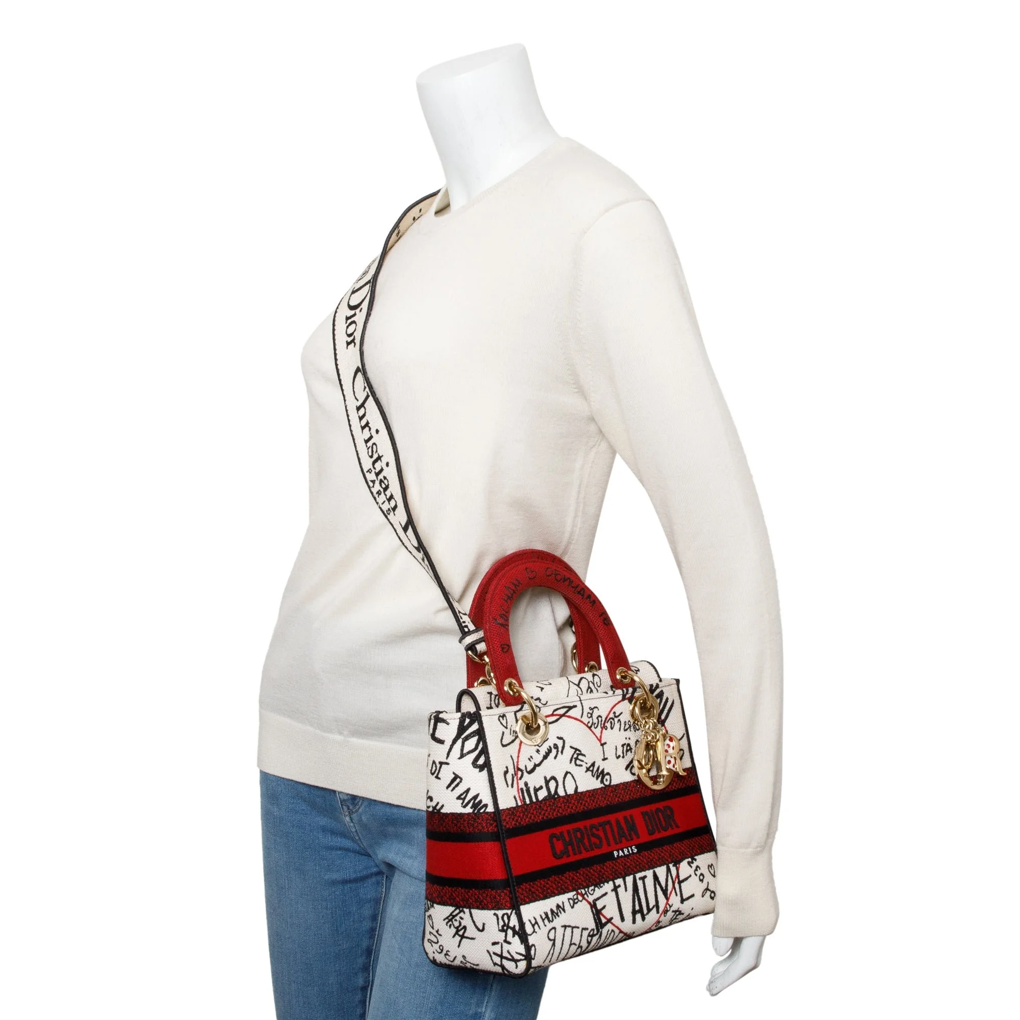 Christian-Dior-RedWhiteBlack-Canvas-Dioramour-Graffiti-Medium-Lady-Di-Lite-Bag-w-Strap-2.jpg