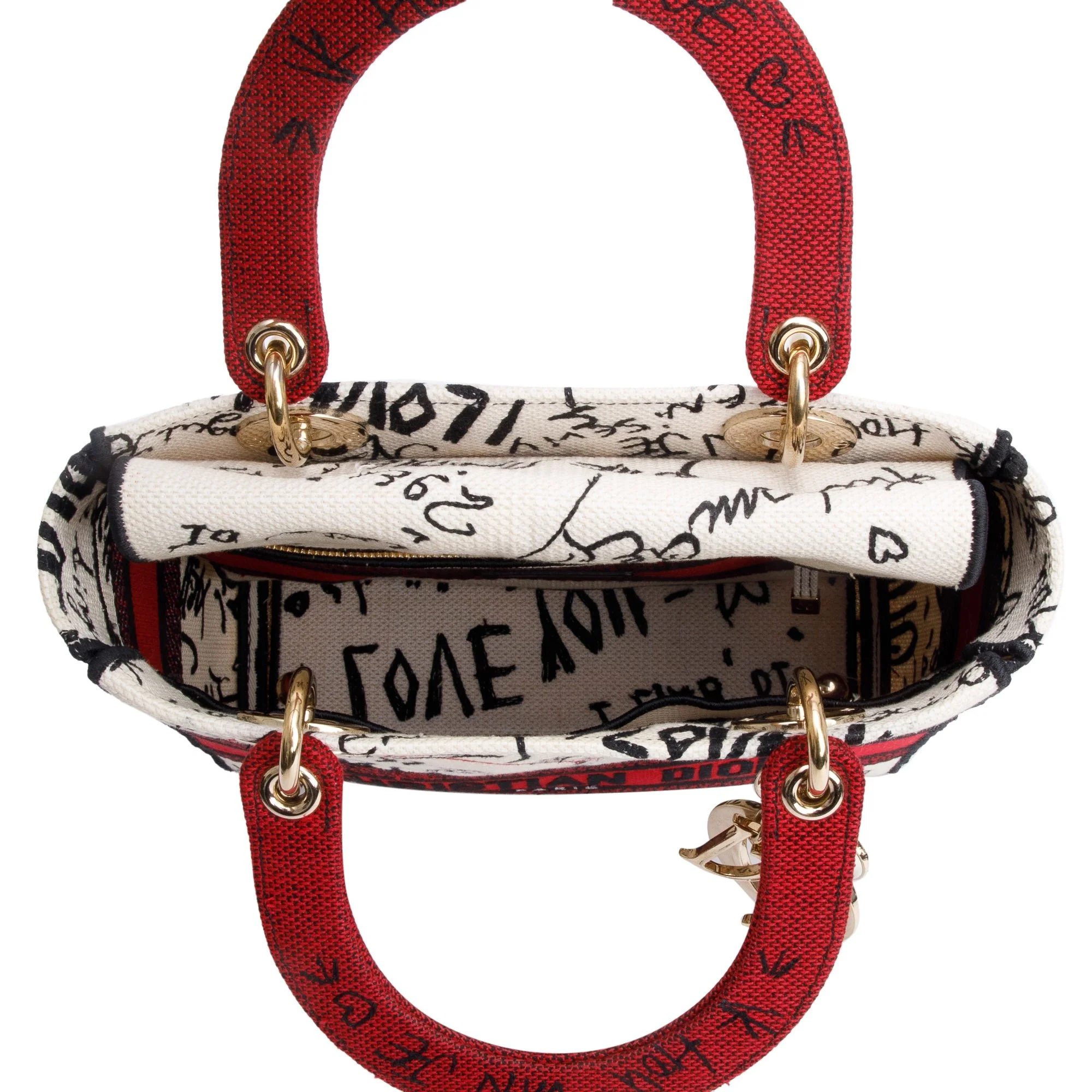 Christian-Dior-RedWhiteBlack-Canvas-Dioramour-Graffiti-Medium-Lady-Di-Lite-Bag-w-Strap-8.jpg