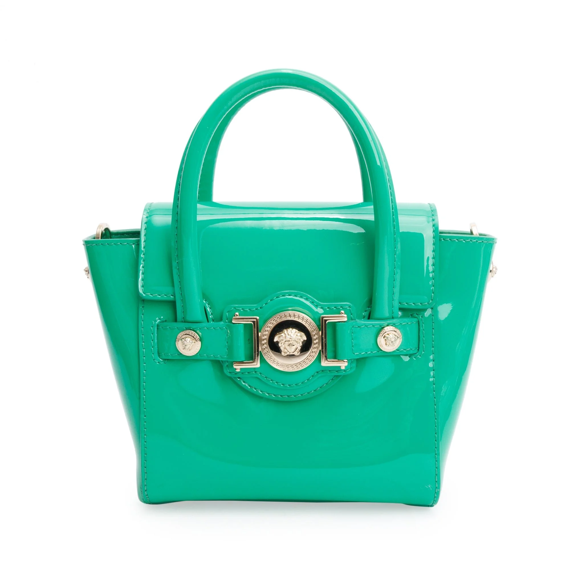 Versace-Green-Patent-Leather-Mini-Signature-Handle-Bag-w-Strap-4.jpg