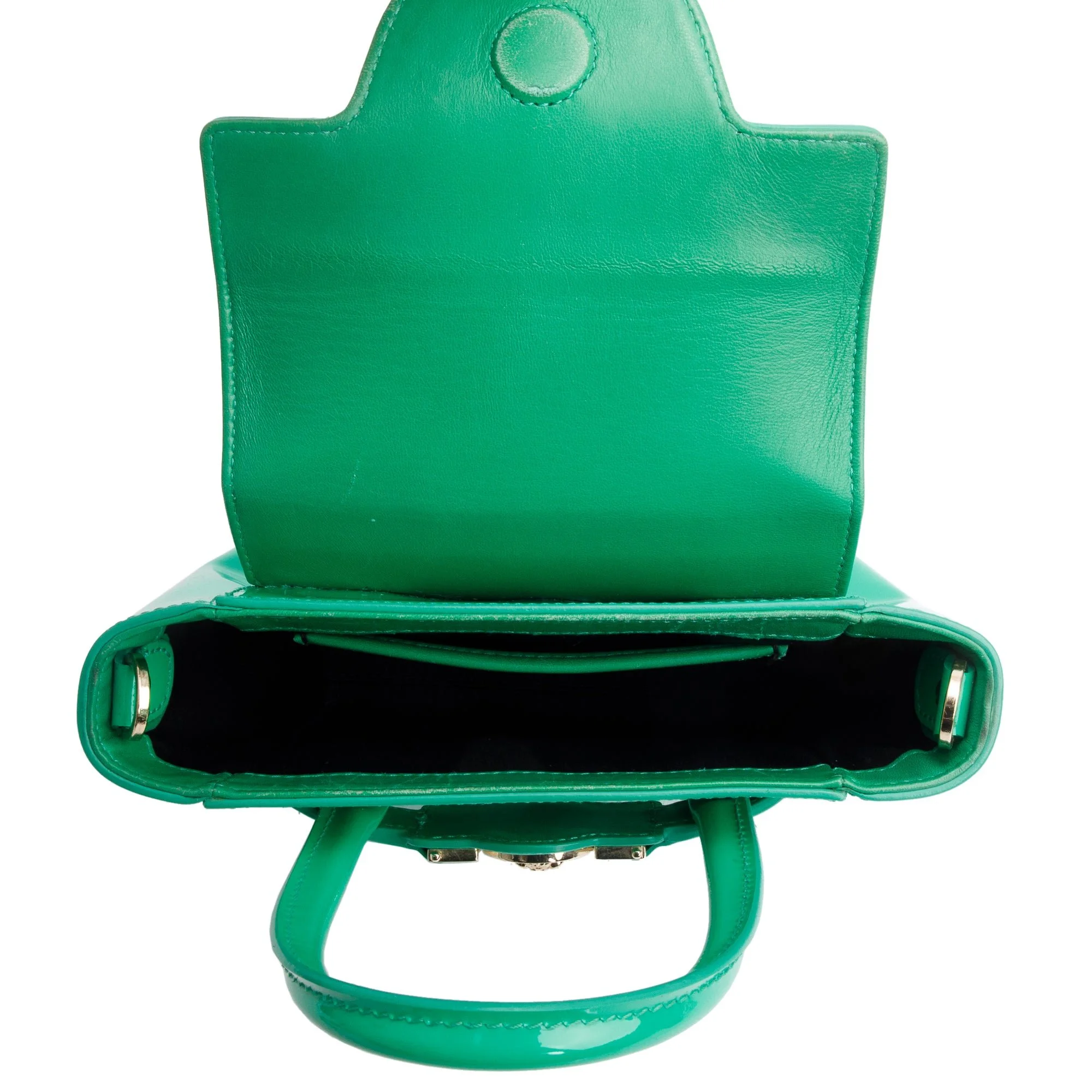 Versace-Green-Patent-Leather-Mini-Signature-Handle-Bag-w-Strap-8.jpg