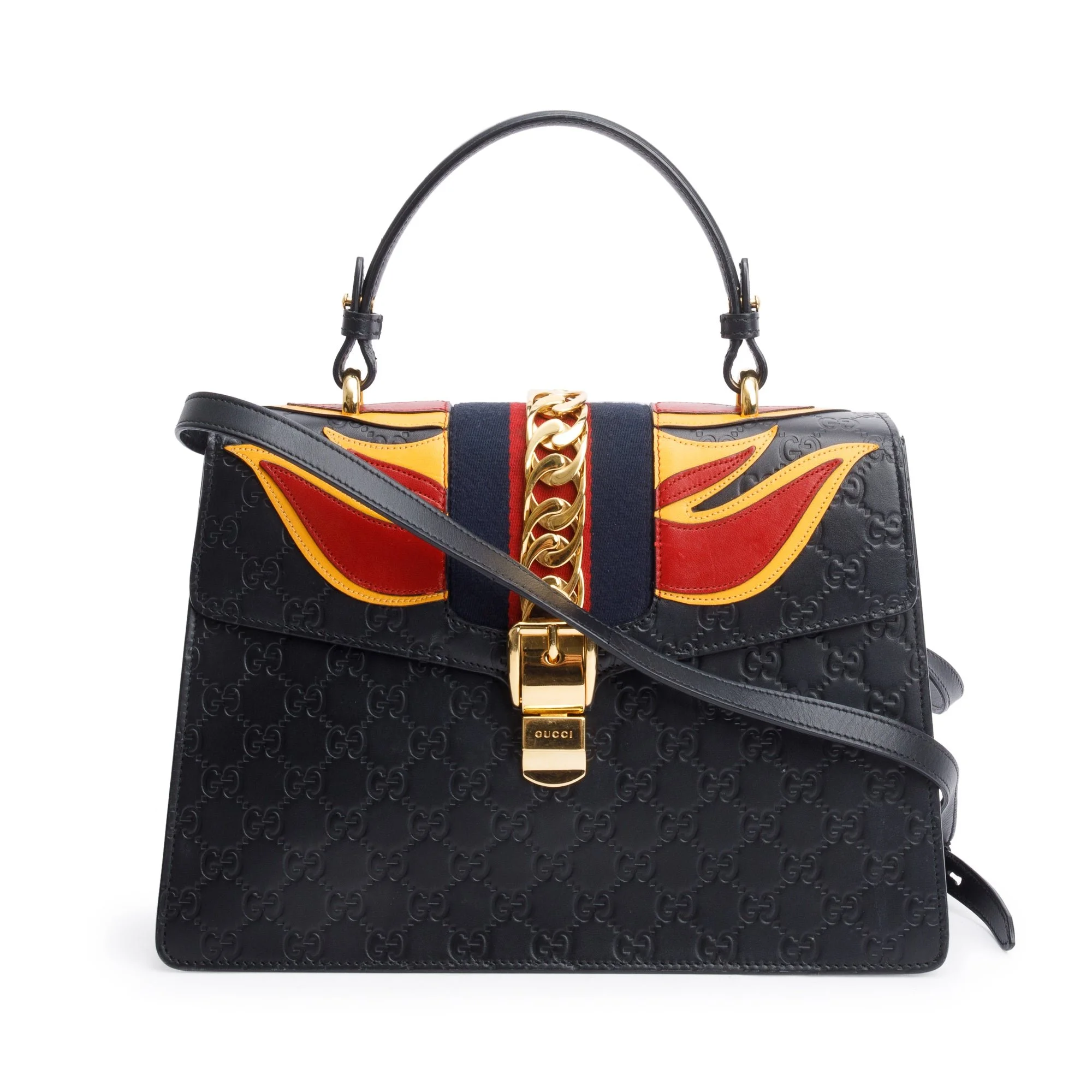 Gucci-Black-GG-Signature-Leather-Medium-Sylvie-Handle-Bag_26edc6d6.jpg