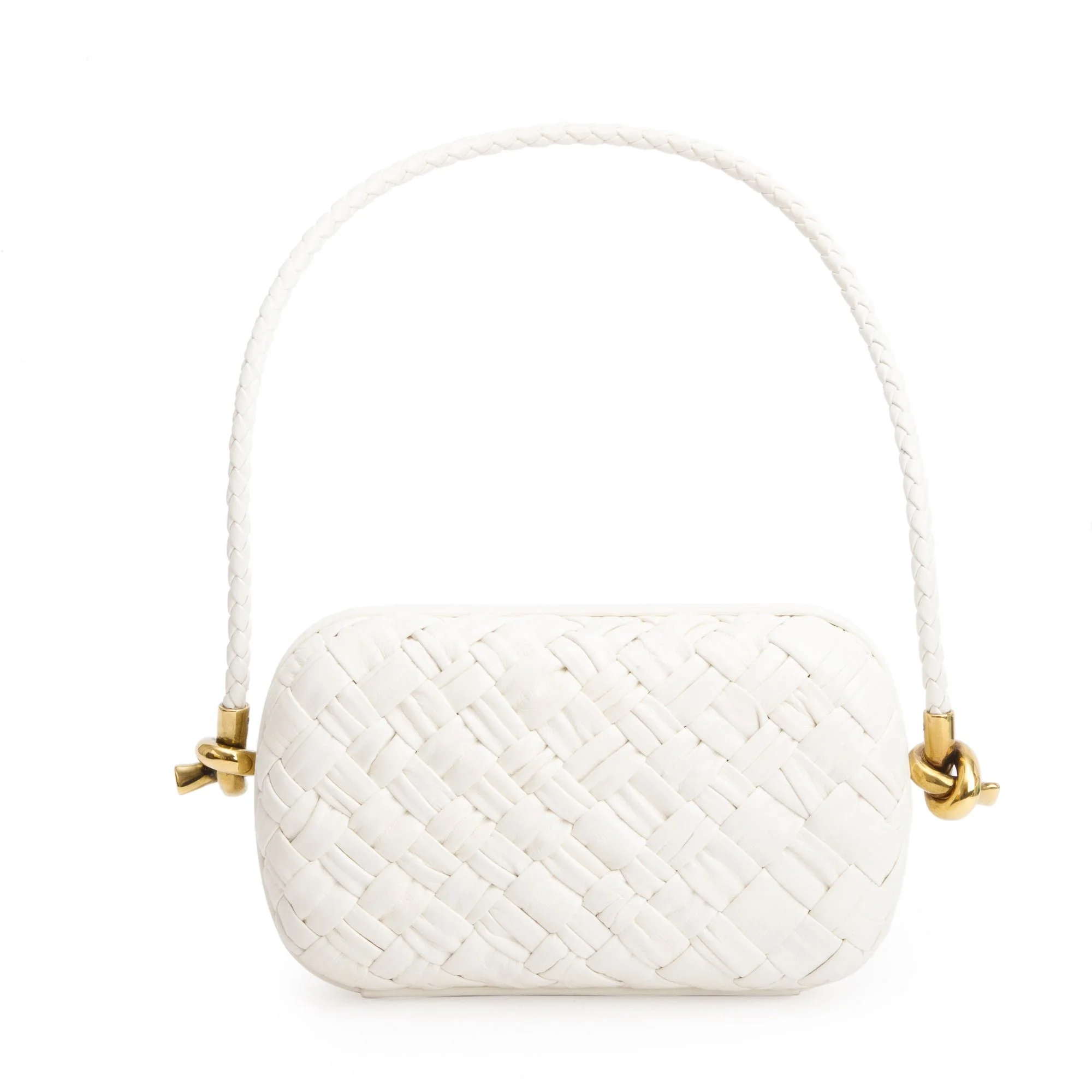 Bottega-Veneta-White-Intreccio-Woven-Leather-Mini-Loop-Metal-Knots-On-Strap-Clutch-Bag-w-Box-4.jpg